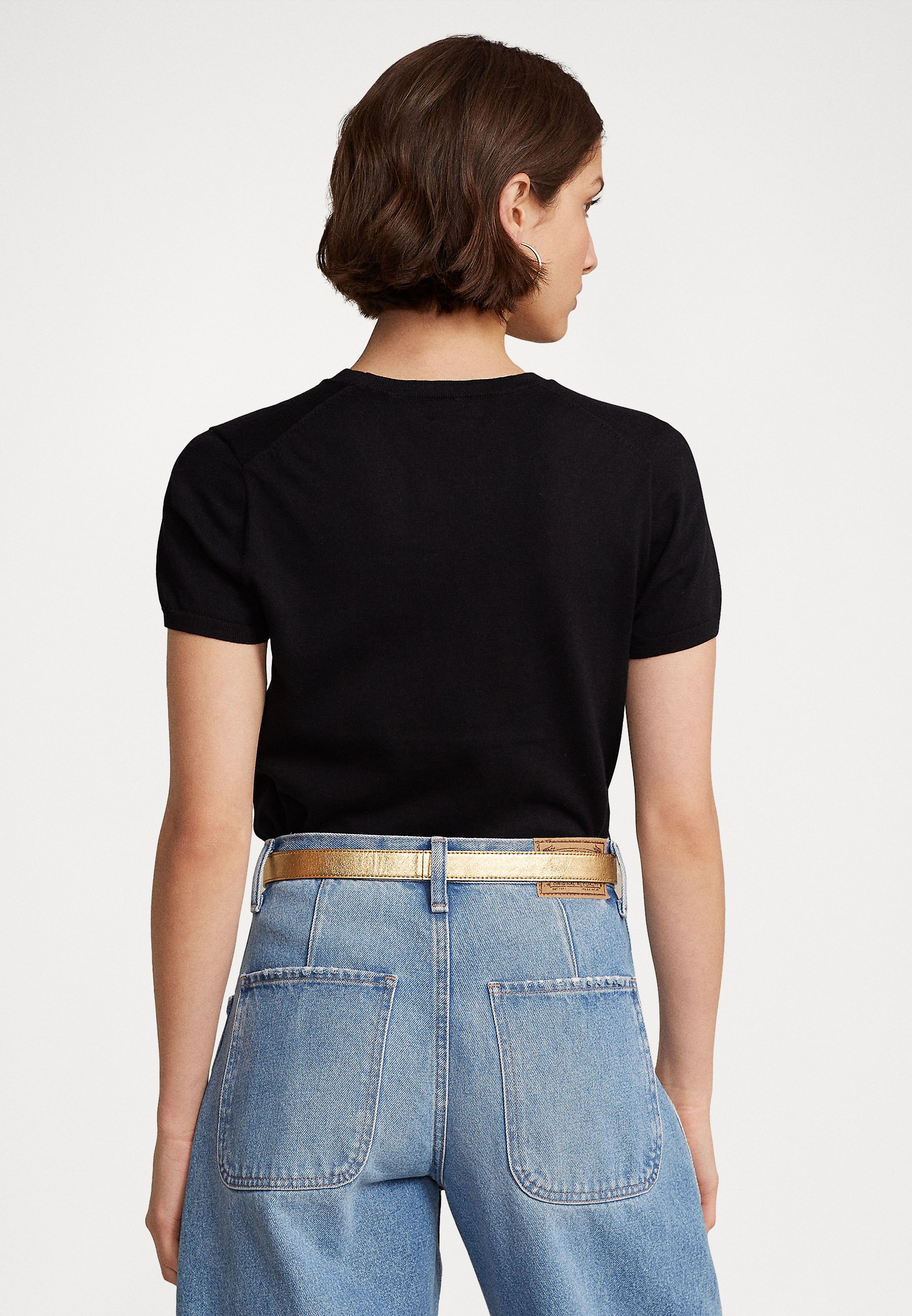 Polo Ralph Lauren CREW - Basic T-shirt - black
