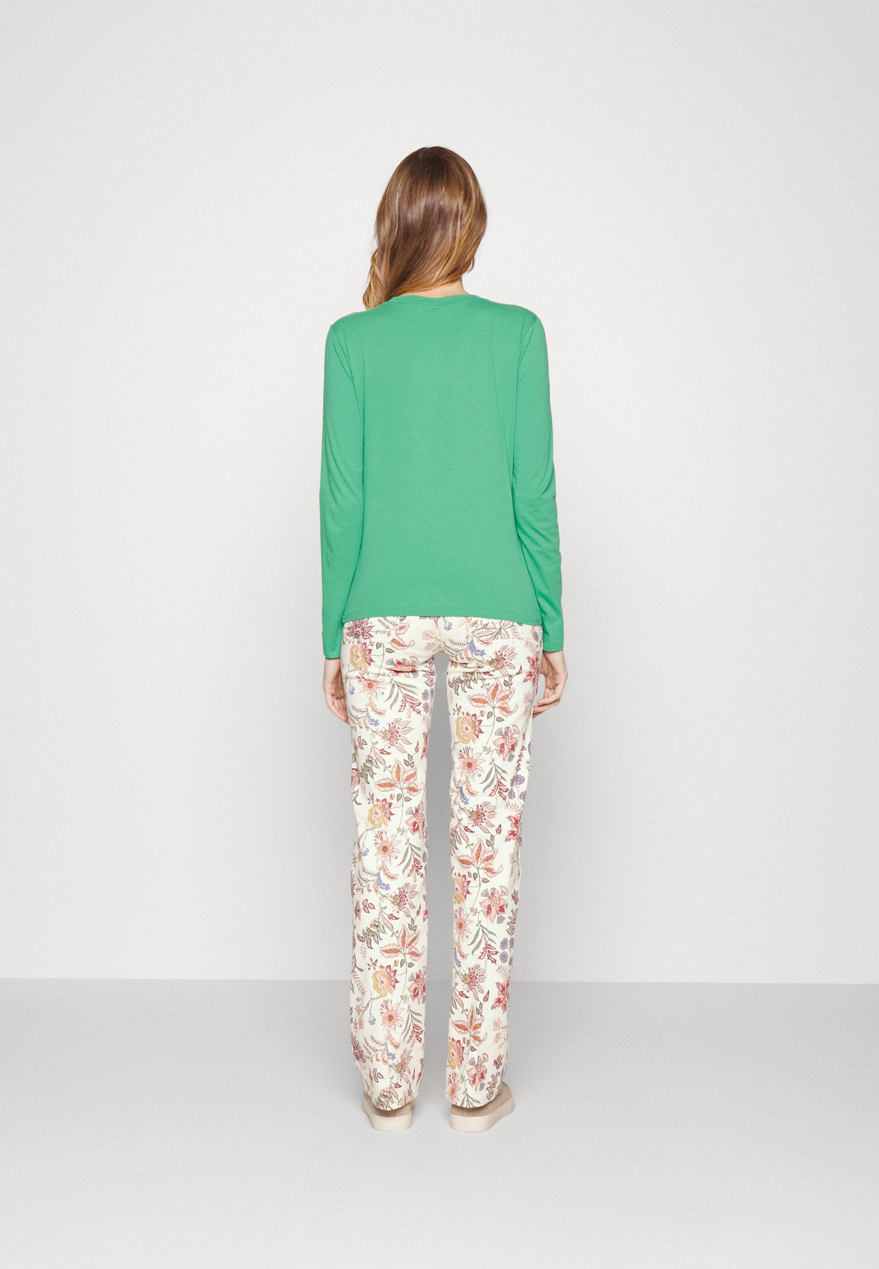 Polo Ralph Lauren LONG SLEEVE - Long sleeved top - raft green/green