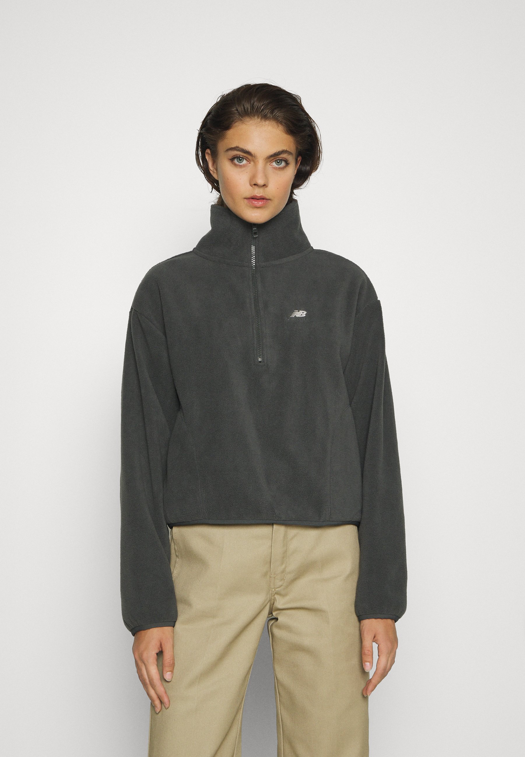 NB ATHLETICS - Fleece jumper - black