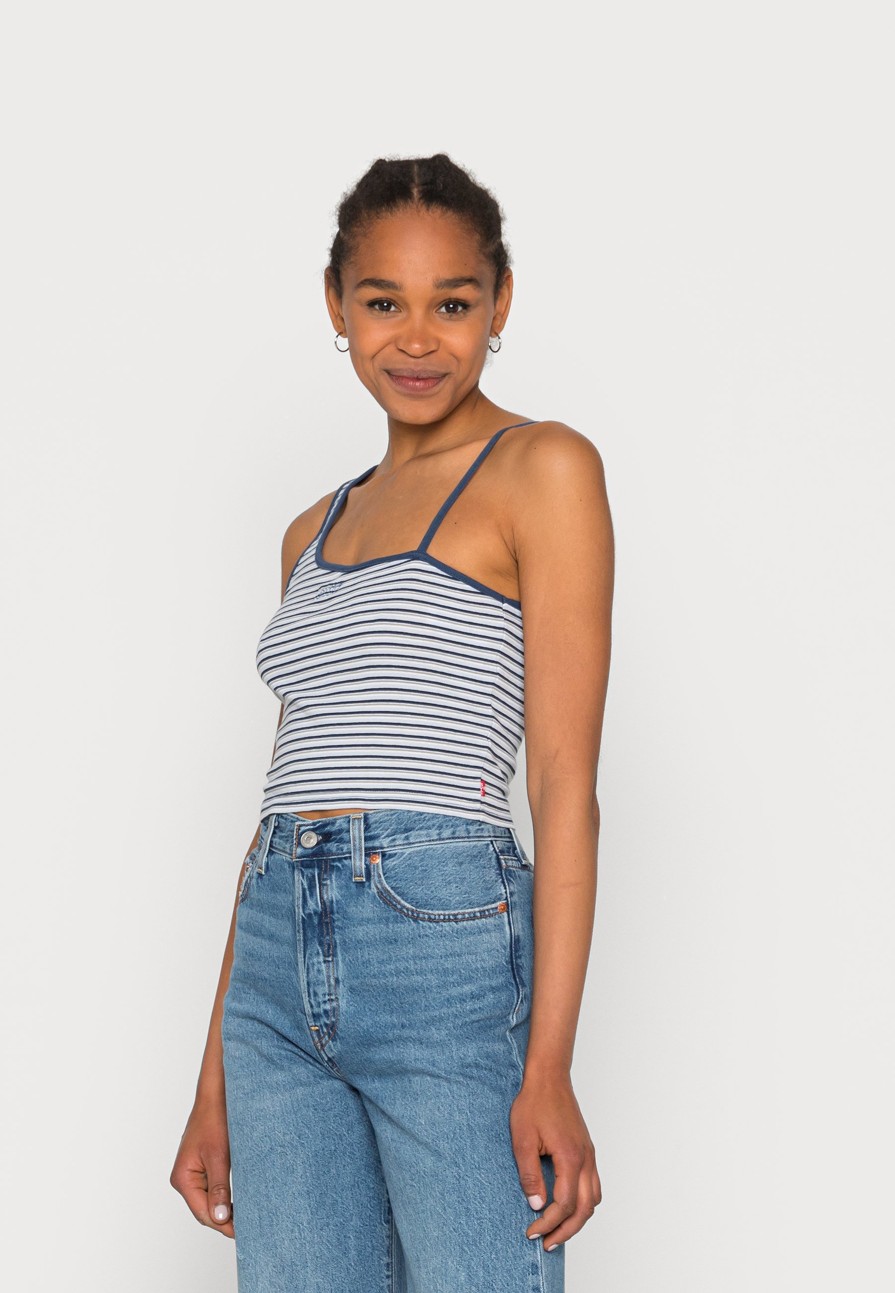 Levi's® HOOP TANK - Top - arctic ice/blue