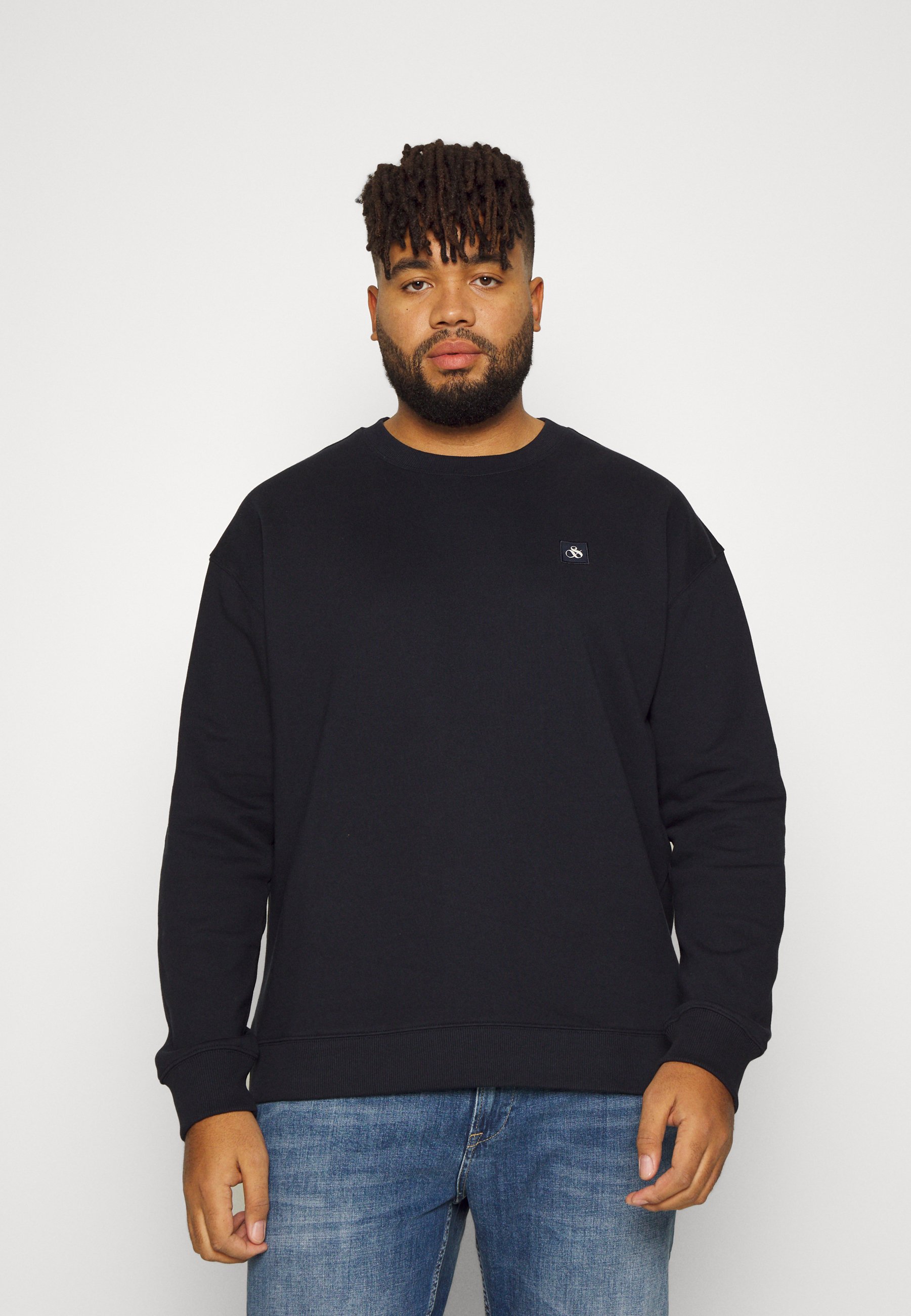 Scotch & Soda ESSENTIALS CREWNECK  - Sweatshirt - night/dark blue