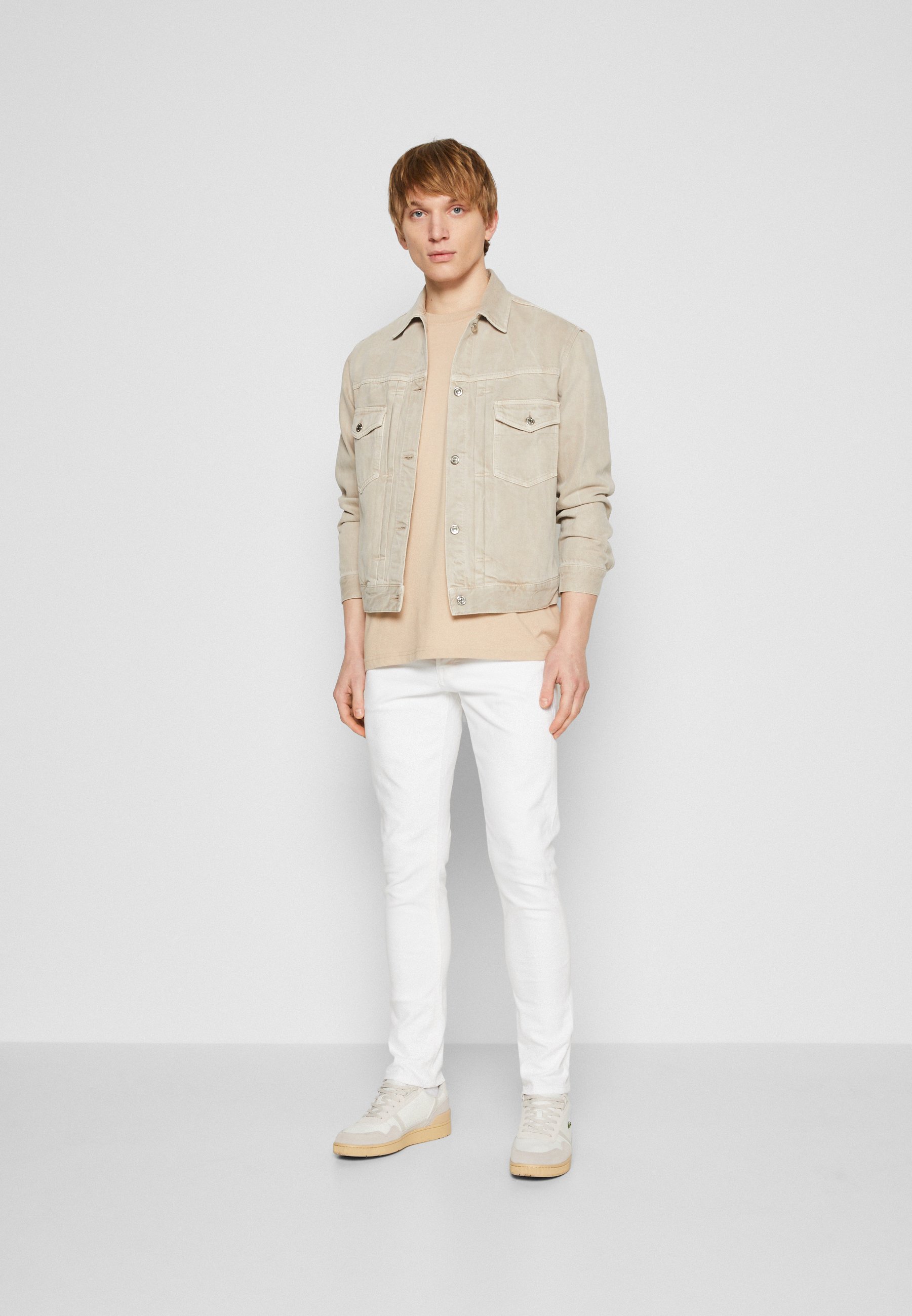 Jack &Jones JJIGLENN JJORIGINAL - Slim fit jeans - white denim
