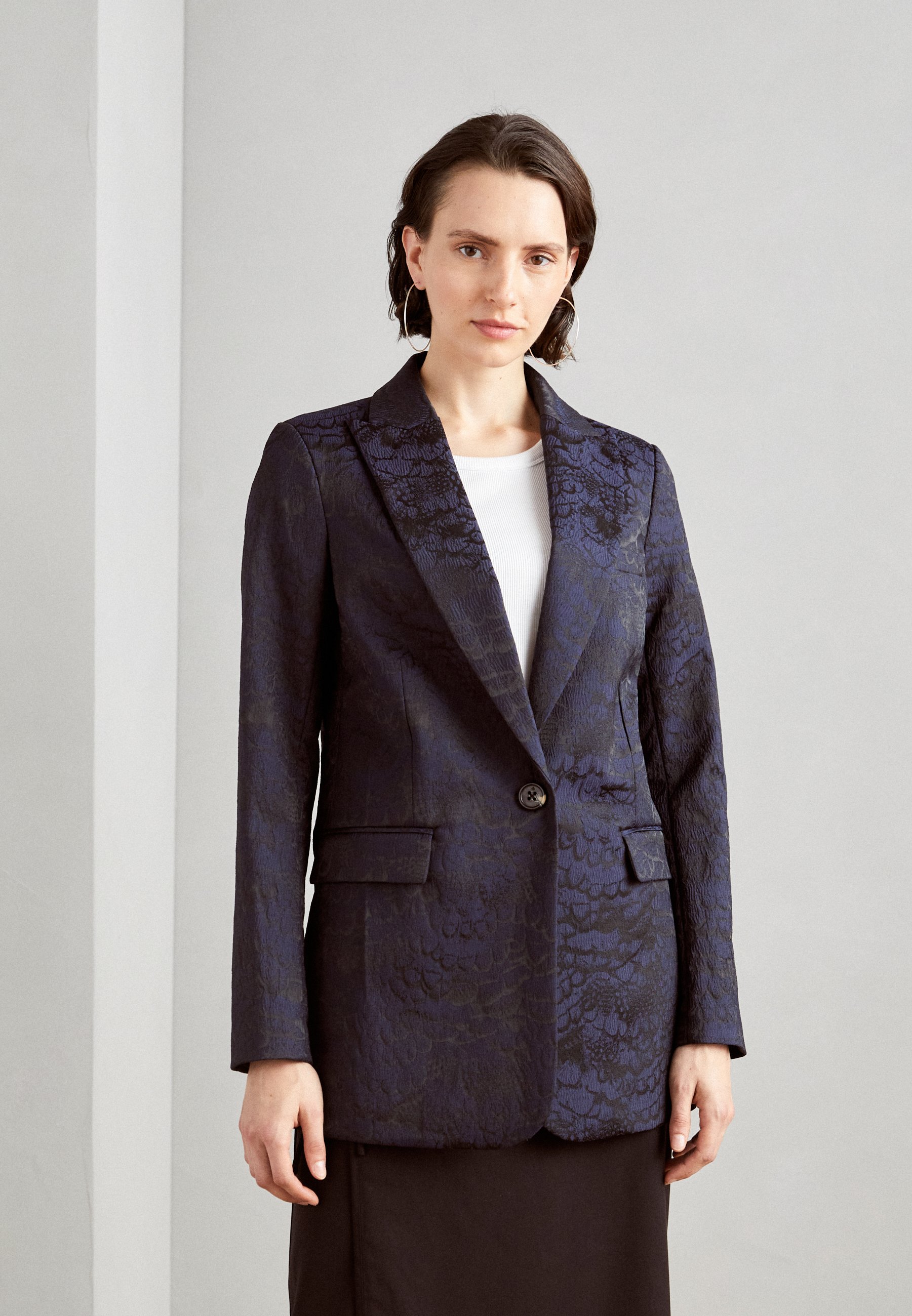Scotch & Soda SINGLE BREASTED - Short coat - dark blue