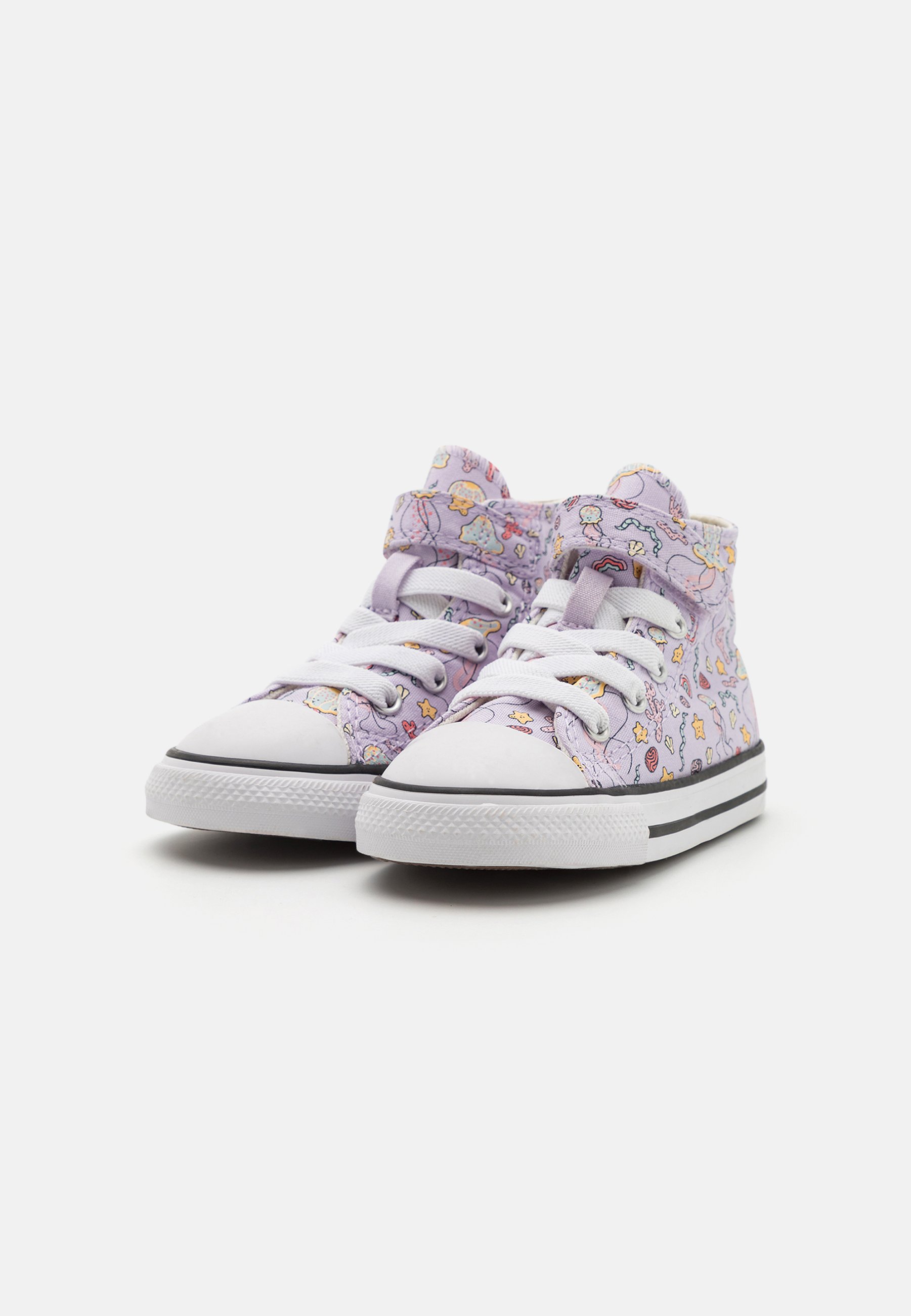 Converse CHUCK TAYLOR ALL STAR EASY-ON MAJESTIC MERMAIDS - High-top trainers - vapor violet/aqua mist/white/lilac