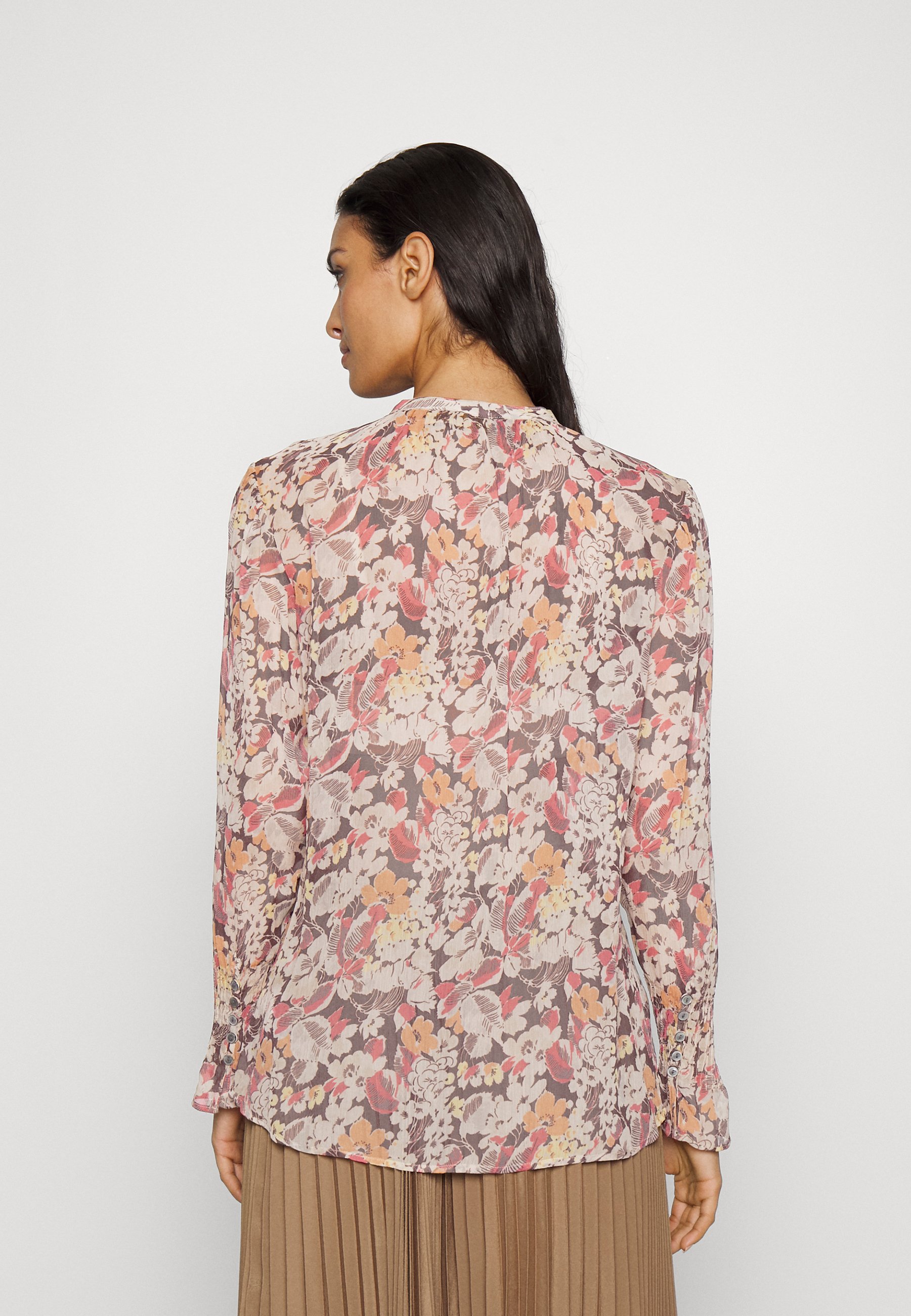 Polo Ralph Lauren LONG SLEEVE BLOUSE - Blouse - fall floral/multi-coloured
