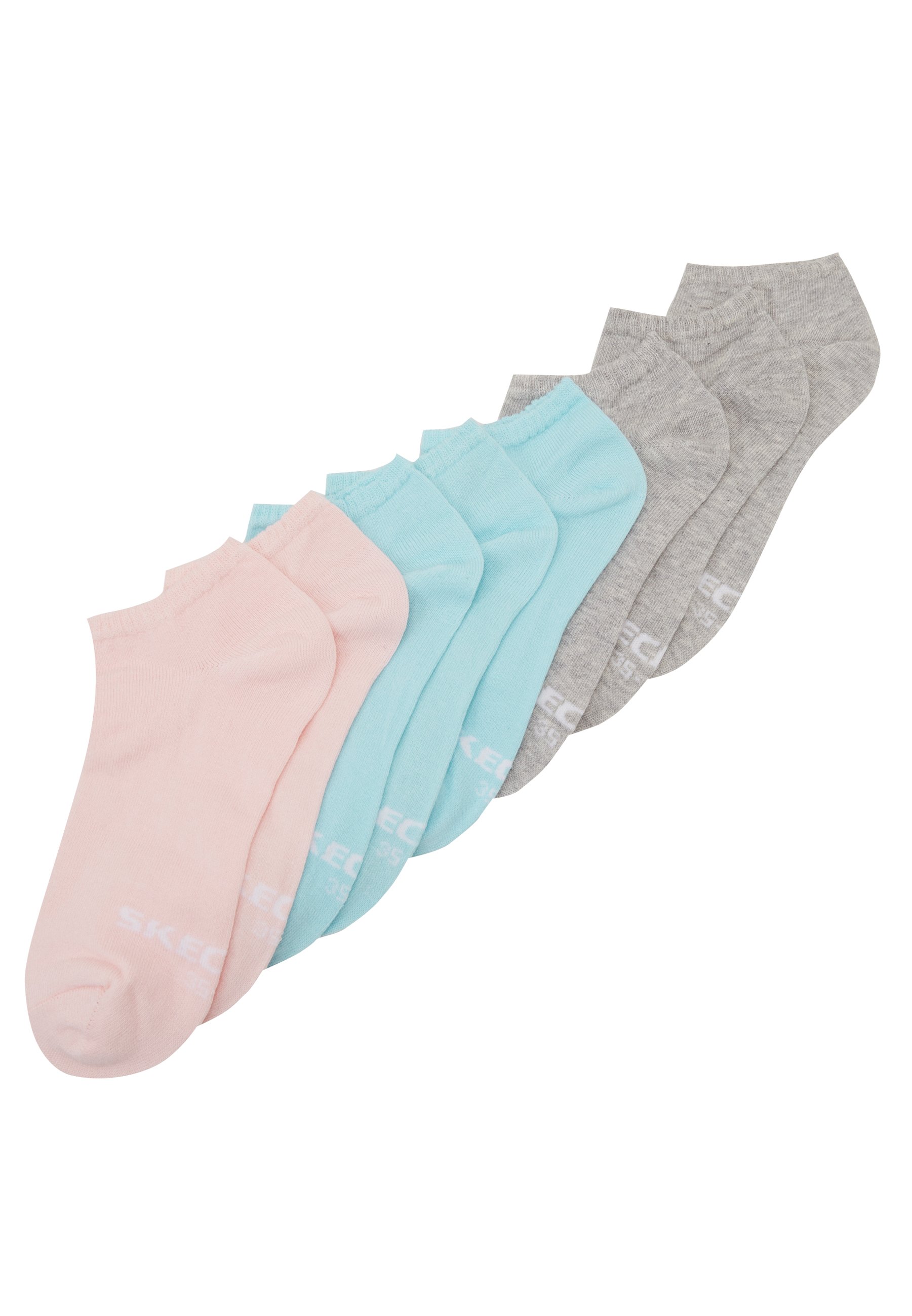 Skechers ONLINE CASUAL WOMEN BASIC SNEAKER 8 PACK - Socks - english rose/pink
