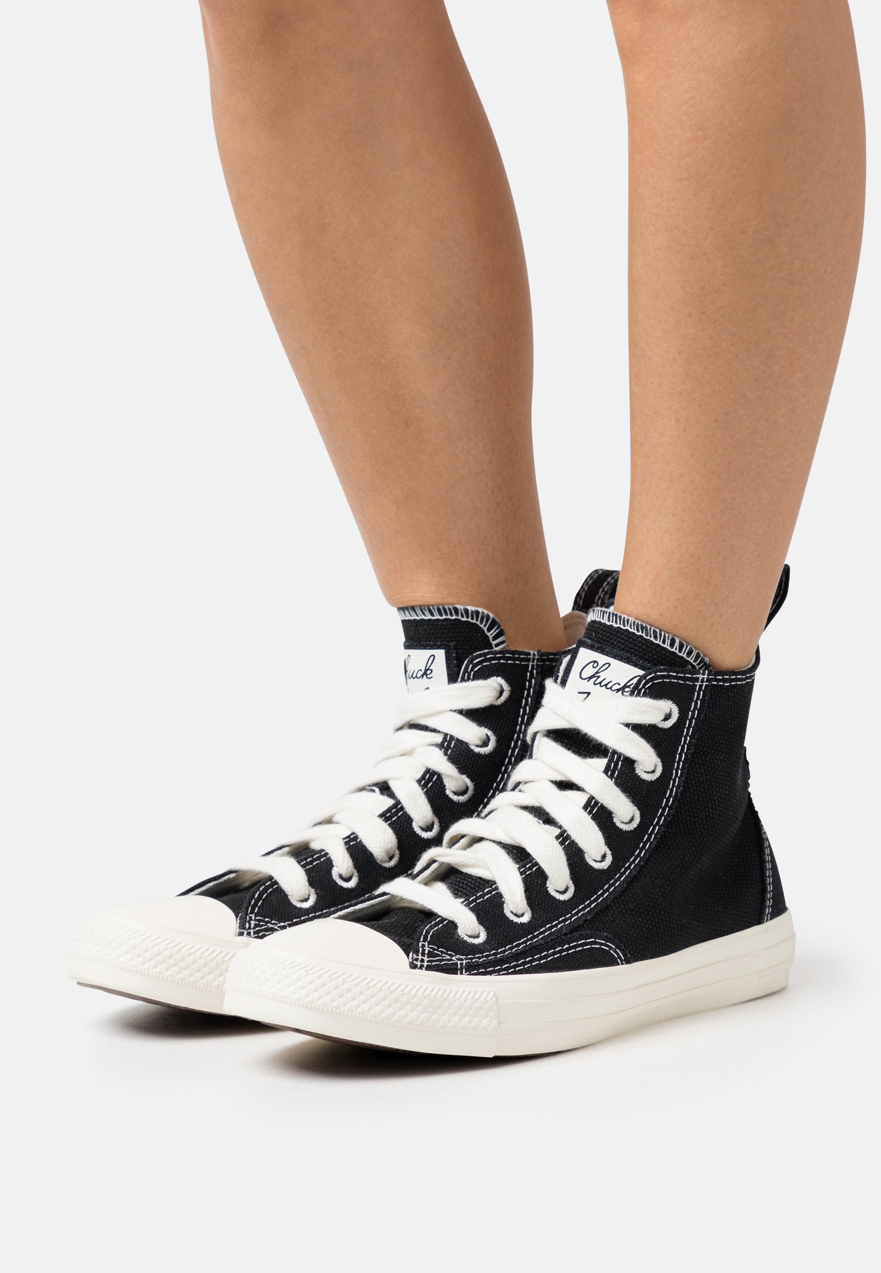 Converse CHUCK TAYLOR ALL STAR - High-top trainers - black/egret/black