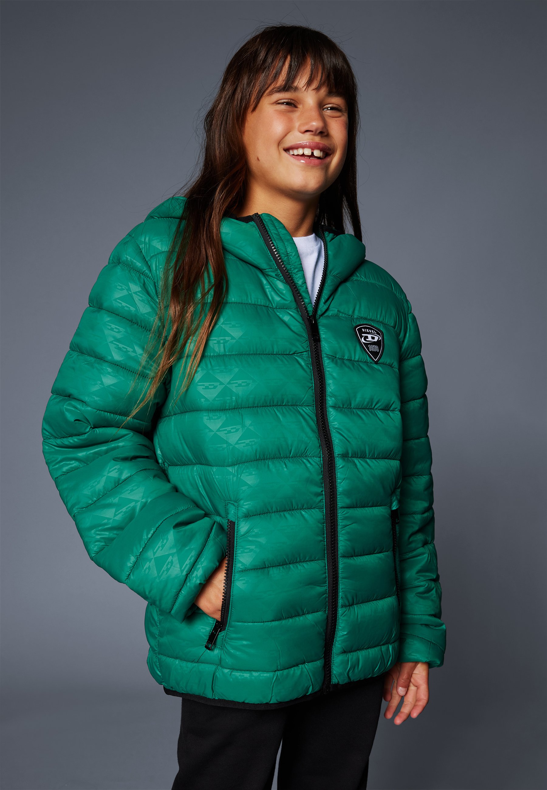 Diesel JKOPU UNISEX - Winter jacket - bottle green/green