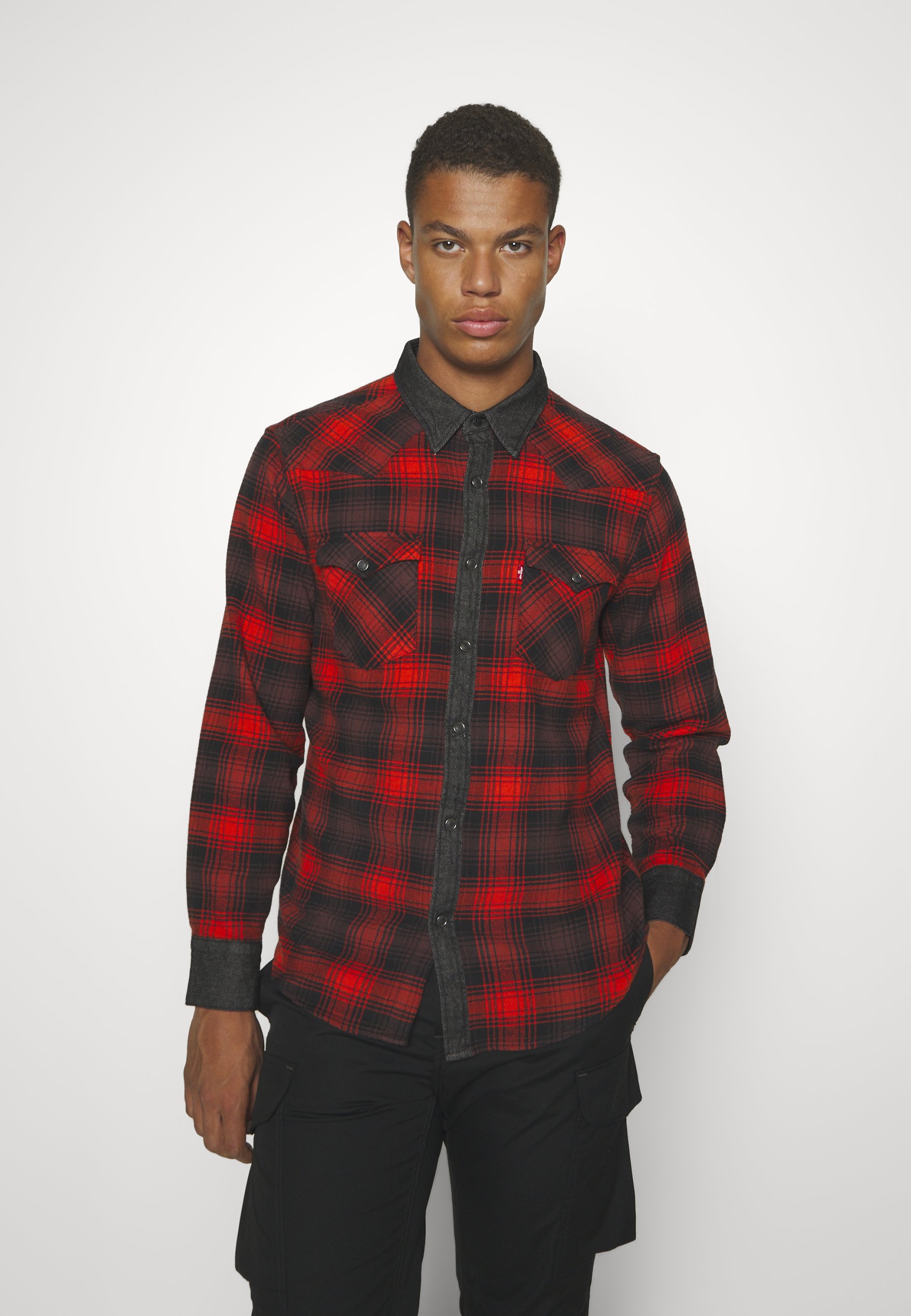 Levi's® BARSTOW WESTERN STANDARD - Shirt - valiant/red