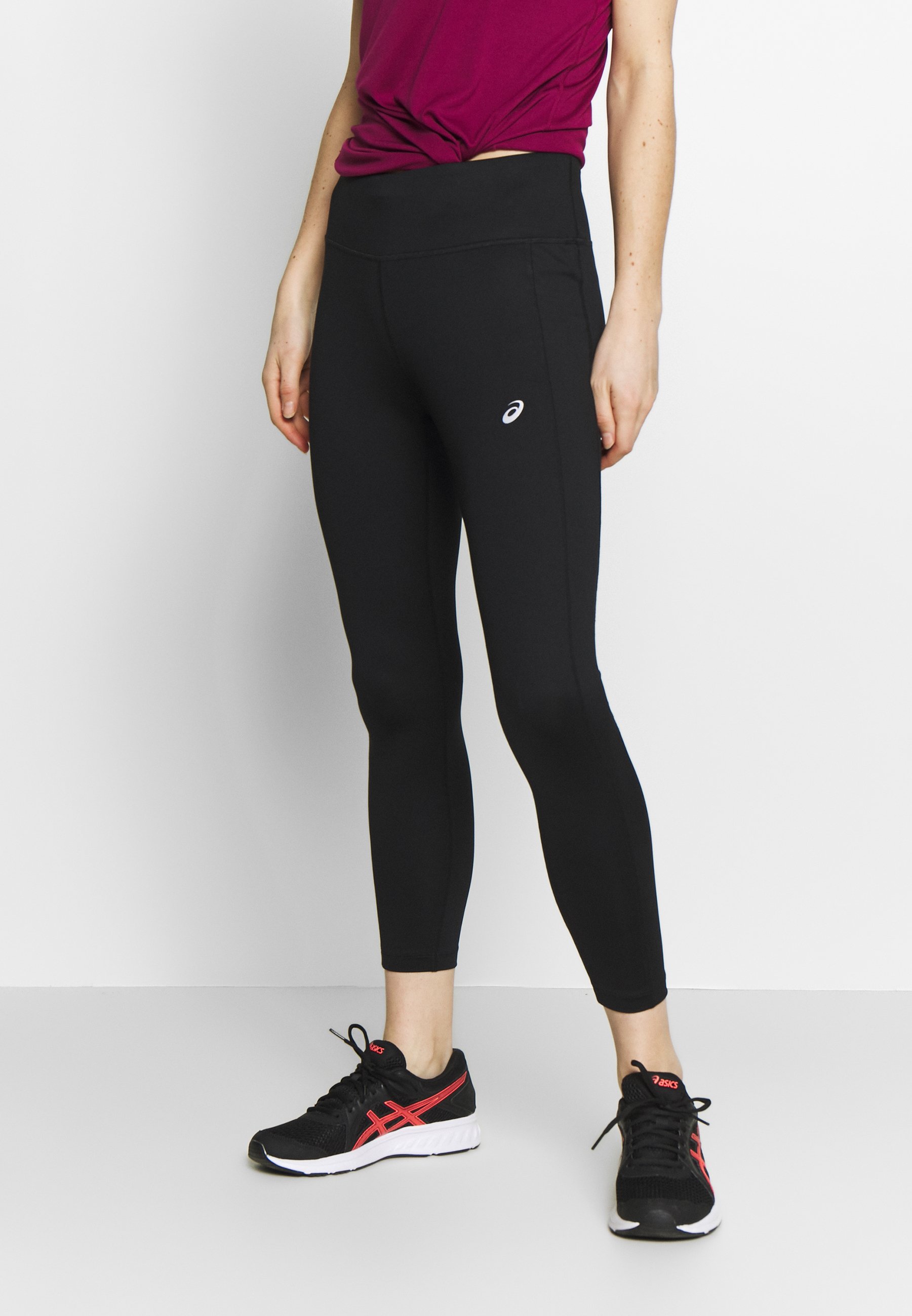ASICS KATAKANA CROP TIGHT - Leggings - performance black/black