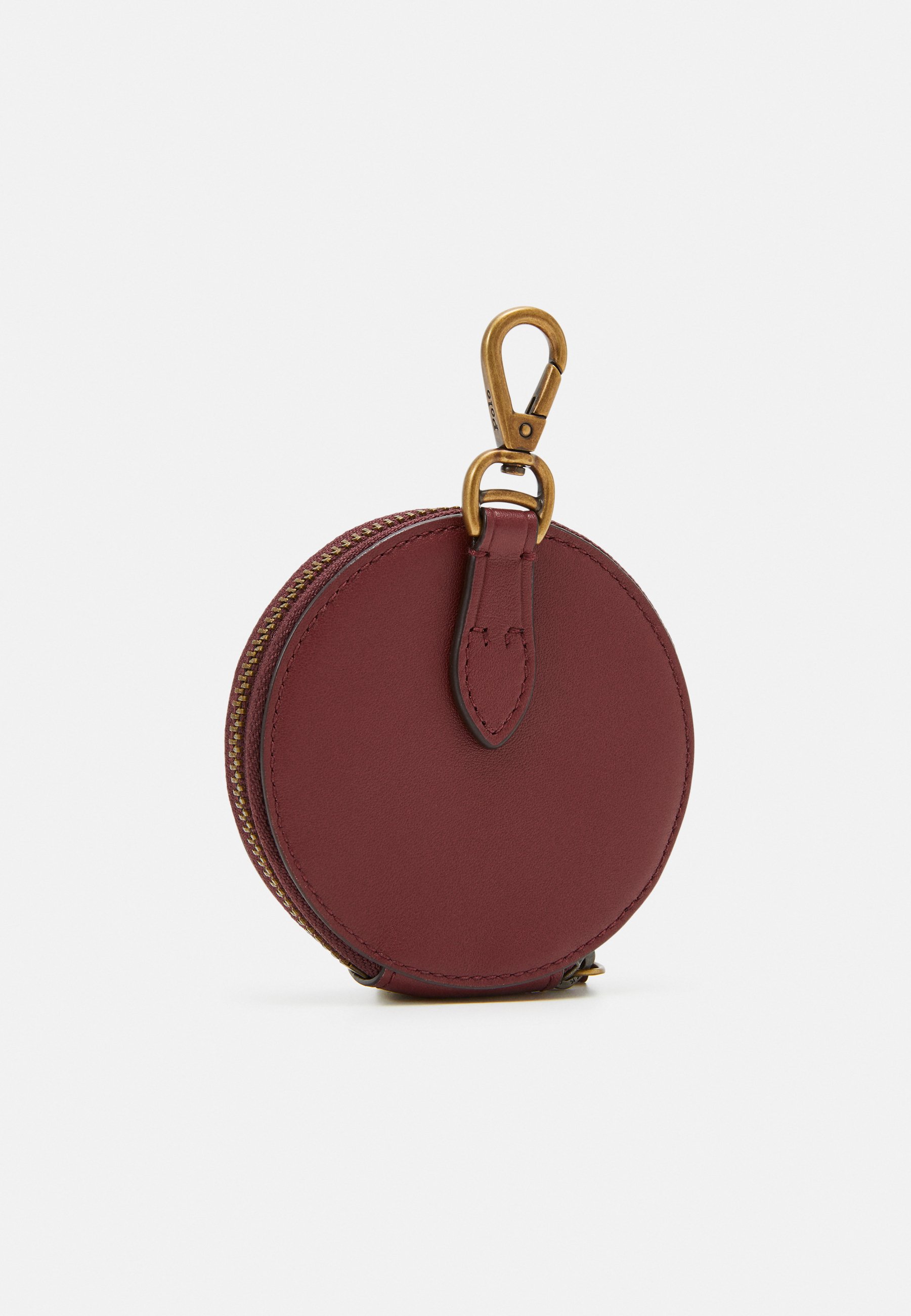 Polo Ralph Lauren COIN PURSE SMALL - Wallet - bordeaux