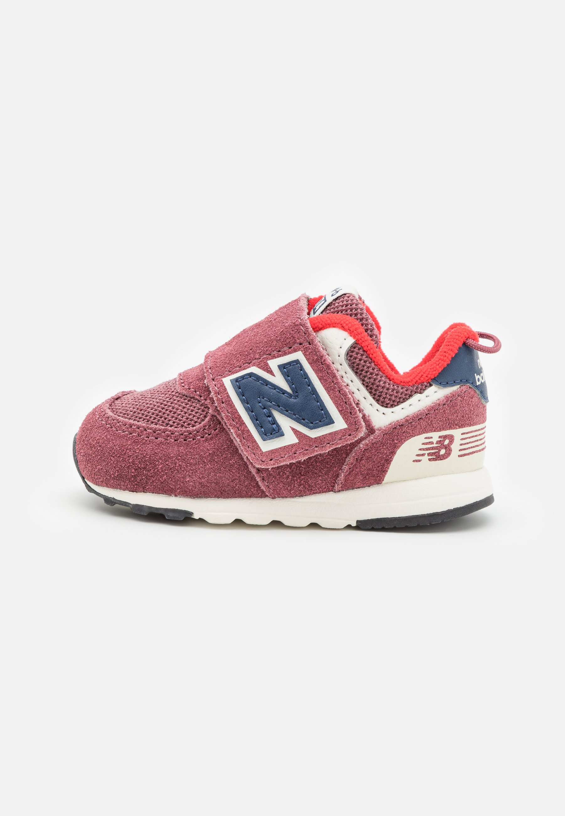 NB 574 UNISEX - Baby shoes - washed berry/berry