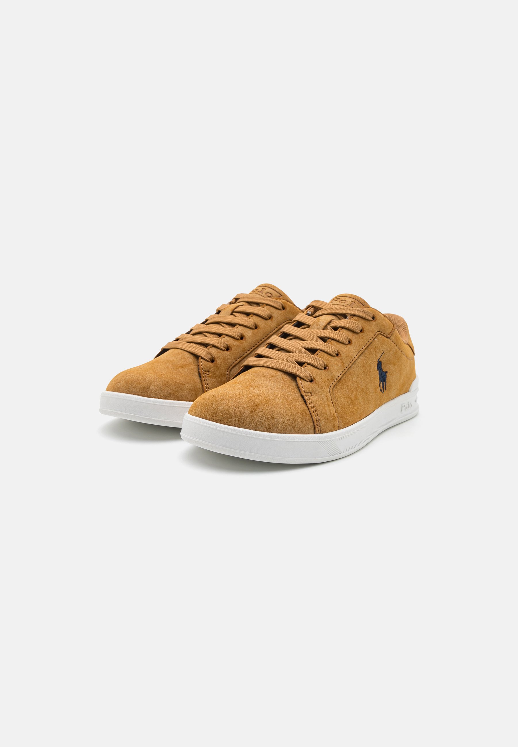 Polo Ralph Lauren HERITAGE COURT UNISEX - Trainers - tan/navy/black