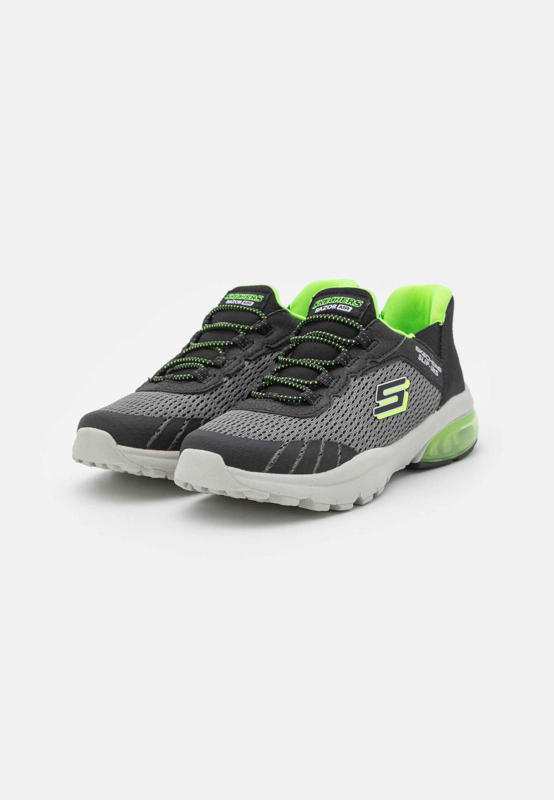 Skechers SLIP-INS  - Slip-ons - charcoal/black/dark grey