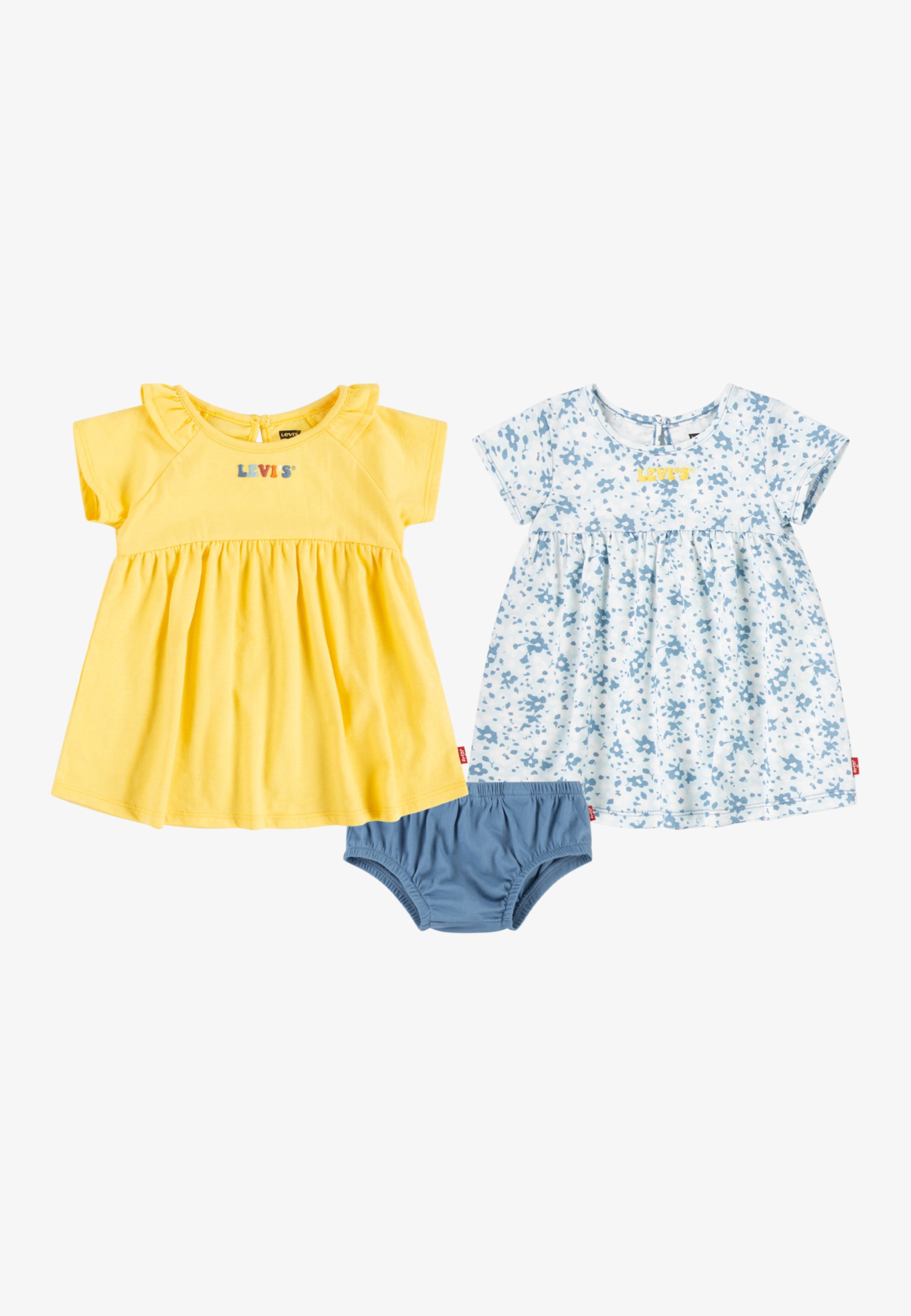 Levi's® DRESS SET 2 PACK - Jersey dress - snapdragon/light yellow