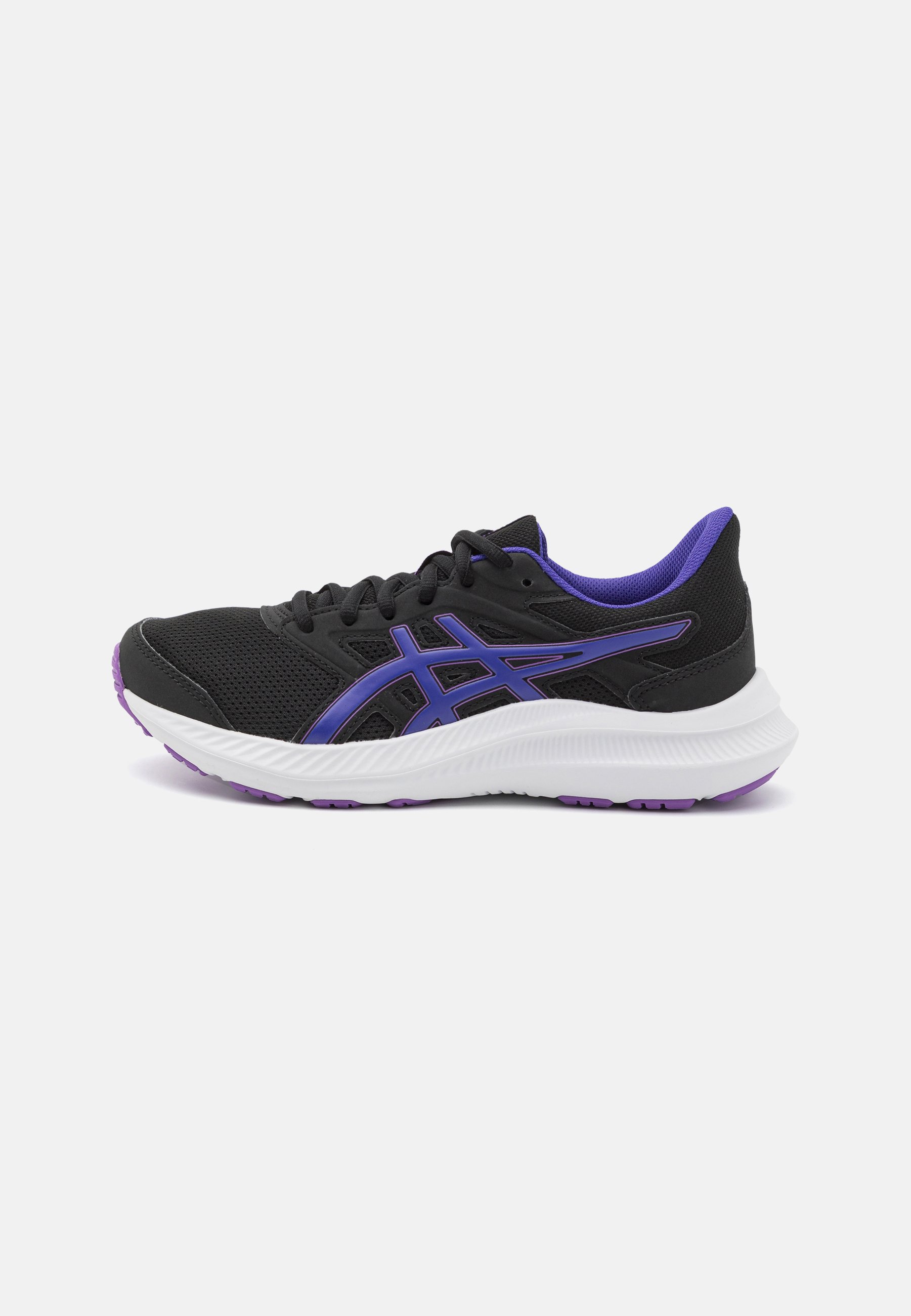 ASICS JOLT 4 - Neutral running shoes - black/palace purple/black
