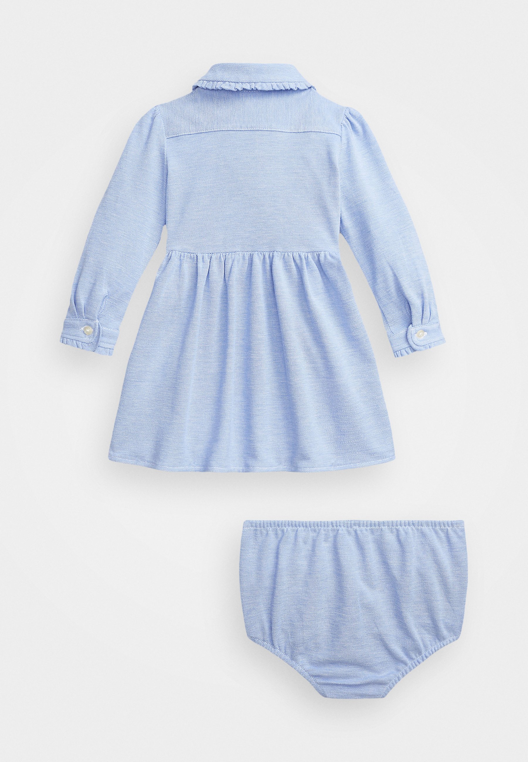 Polo Ralph Lauren BABY SOLID DAY DRESS - Shirt dress - harbor island blue/blue