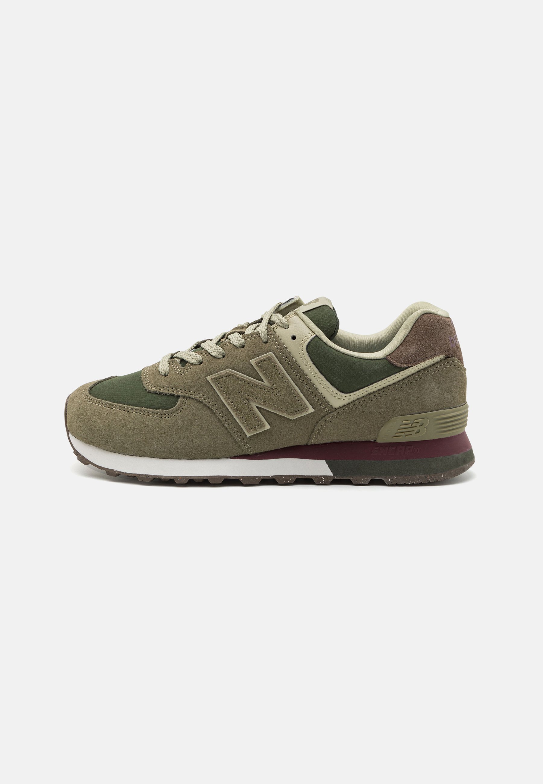 NB 574 UNISEX - Trainers - green olive/mottled olive