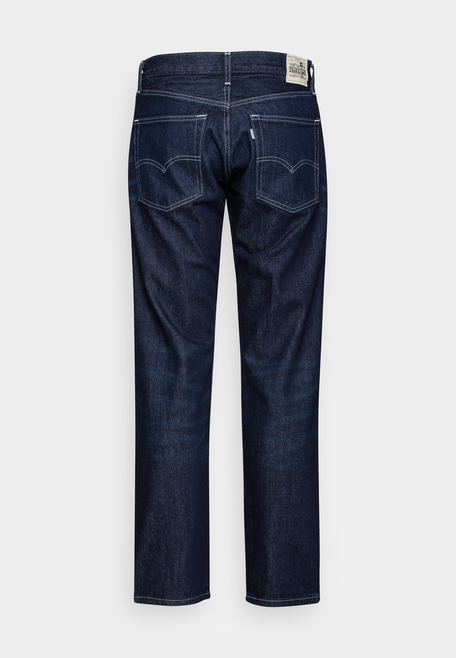 Levi's® SILVERTAB STRAIGHT - Straight leg jeans - z3676 dark indigo stonewash/dark-blue denim