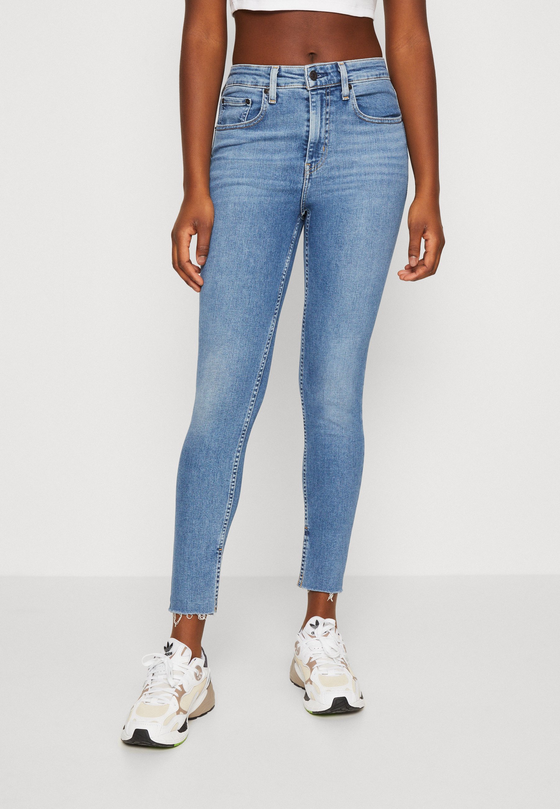 Levi's® 721™ SPLIT HEM - Jeans Skinny Fit - heart goes boom/stone blue denim