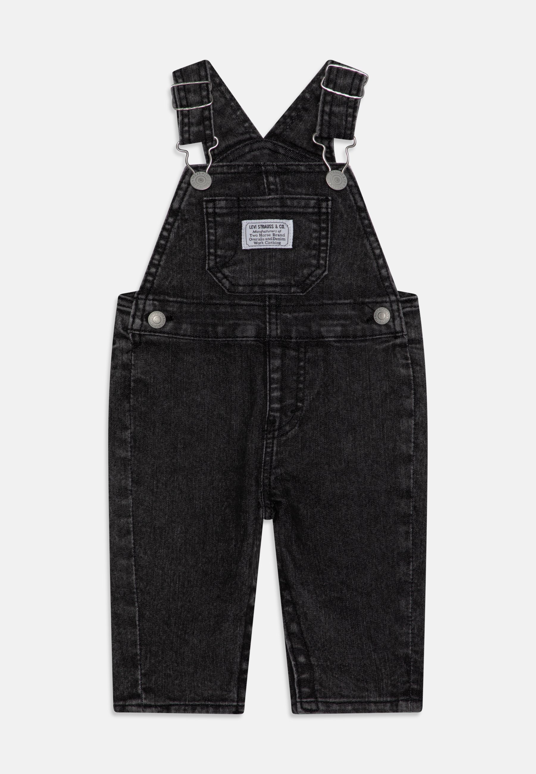 Levi's® SHORTALL - Dungarees - finish line/light-blue denim