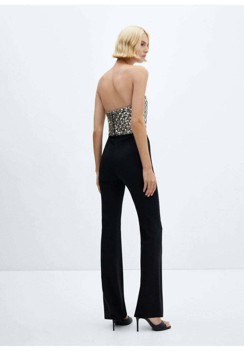 Mango BASTIAN - Jumpsuit - czarny/black
