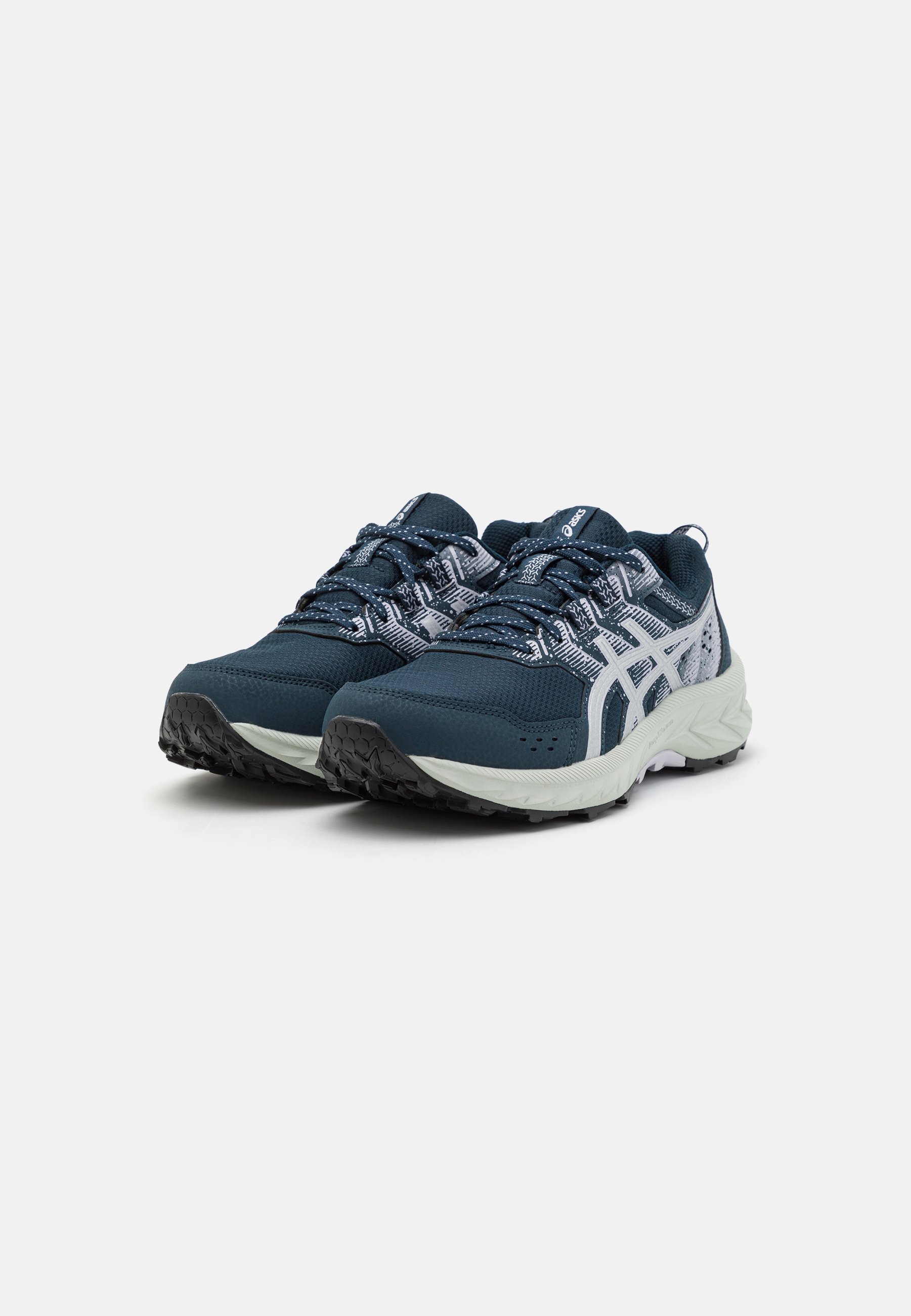 ASICS GEL-VENTURE 9 - Trail running shoes - gris blue/deep ocean/anthracite
