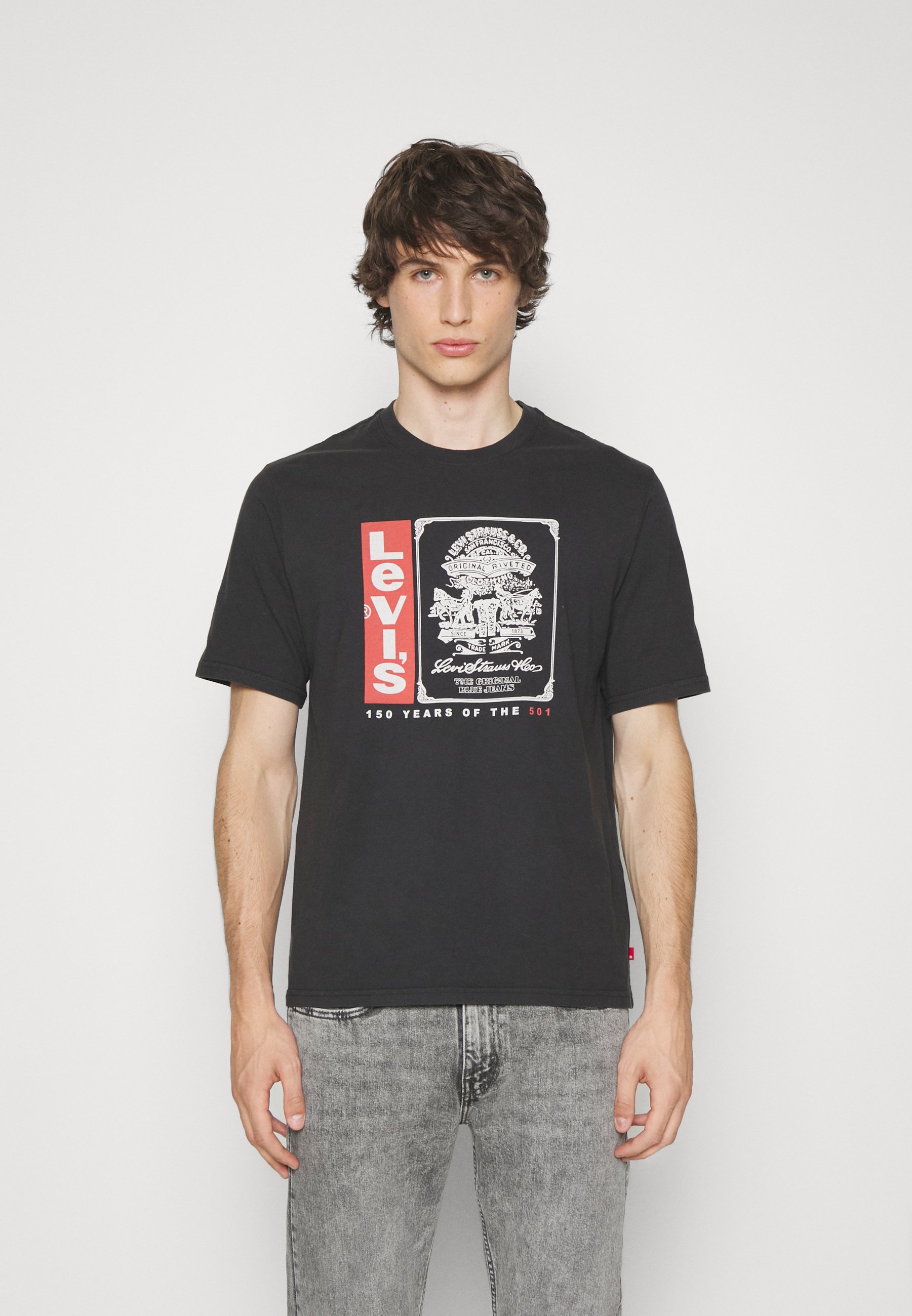Levi's® TEE - Print T-shirt - black
