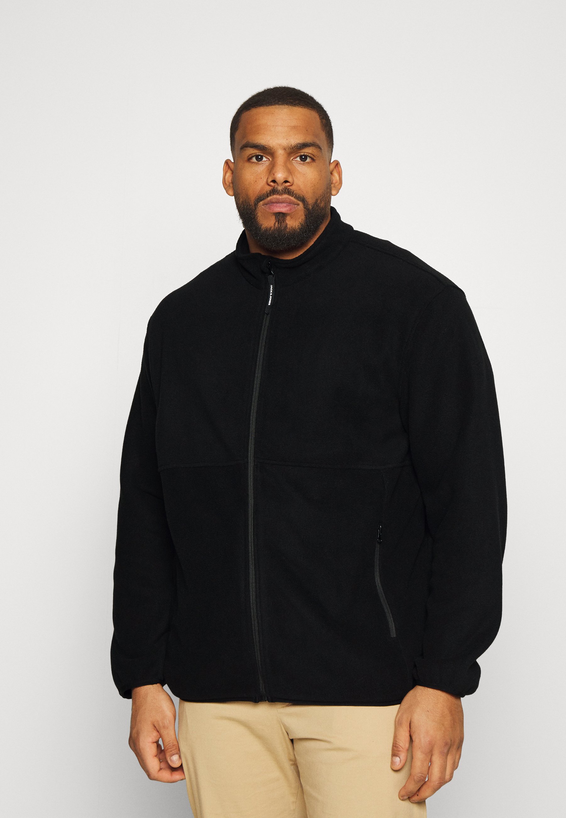Jack &Jones JJPOWER - Fleece jacket - black
