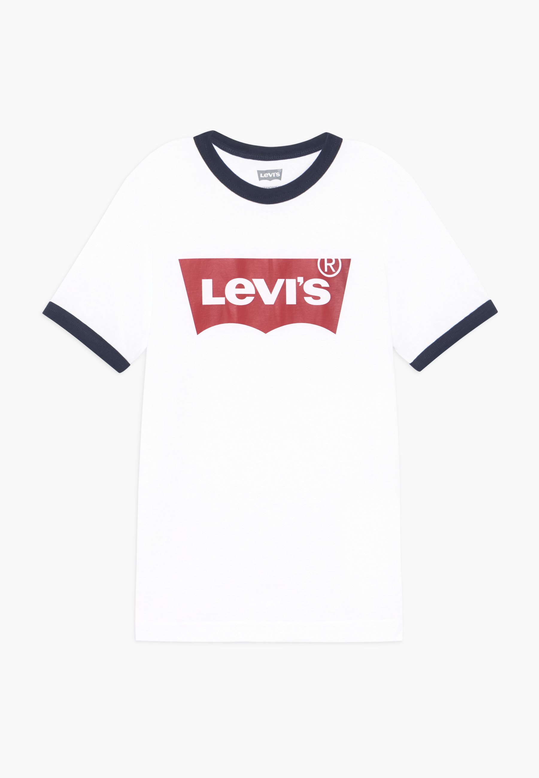 Levi's® BATWING RINGER TEE - Print T-shirt - white