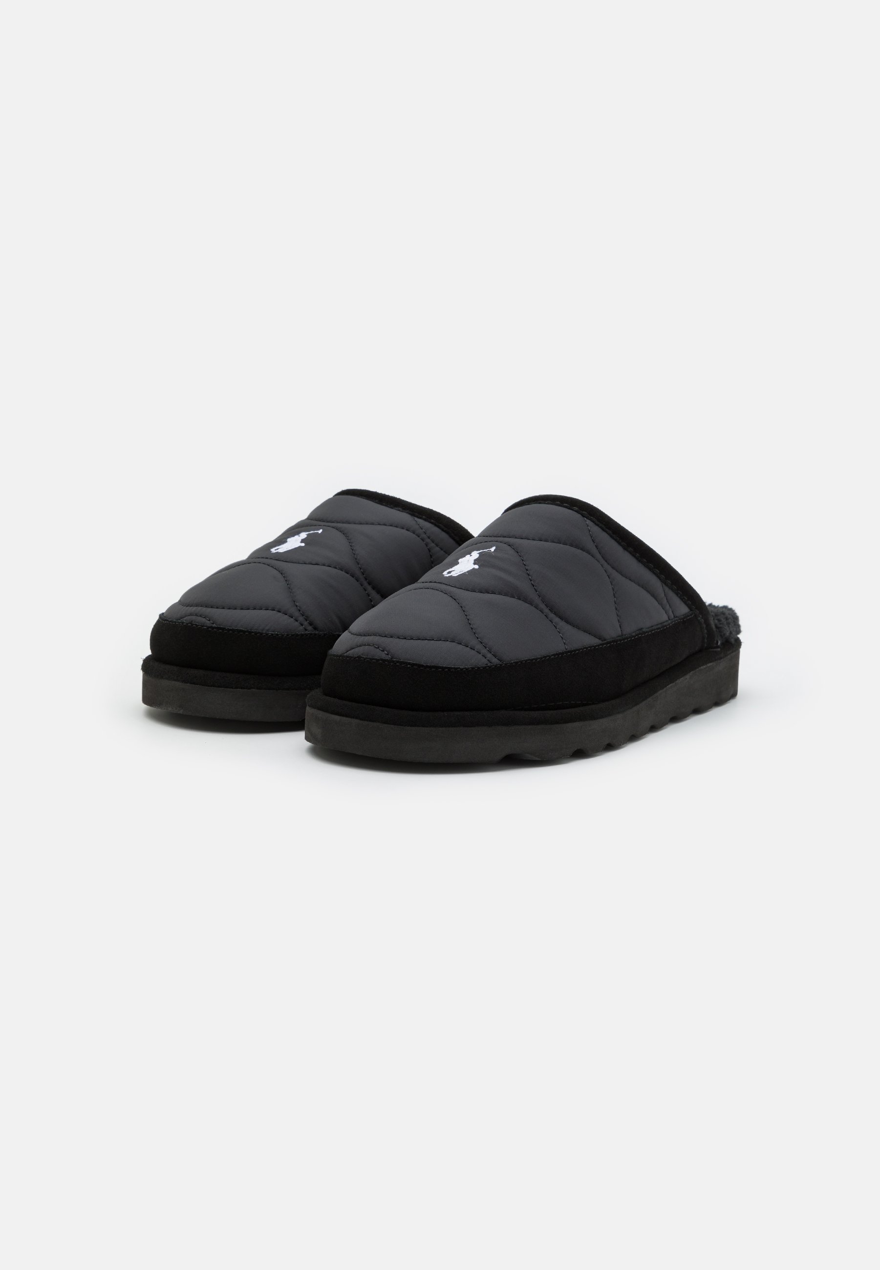 Polo Ralph Lauren READE SCUFF CASUAL SHOE LOAFER - Slippers - black
