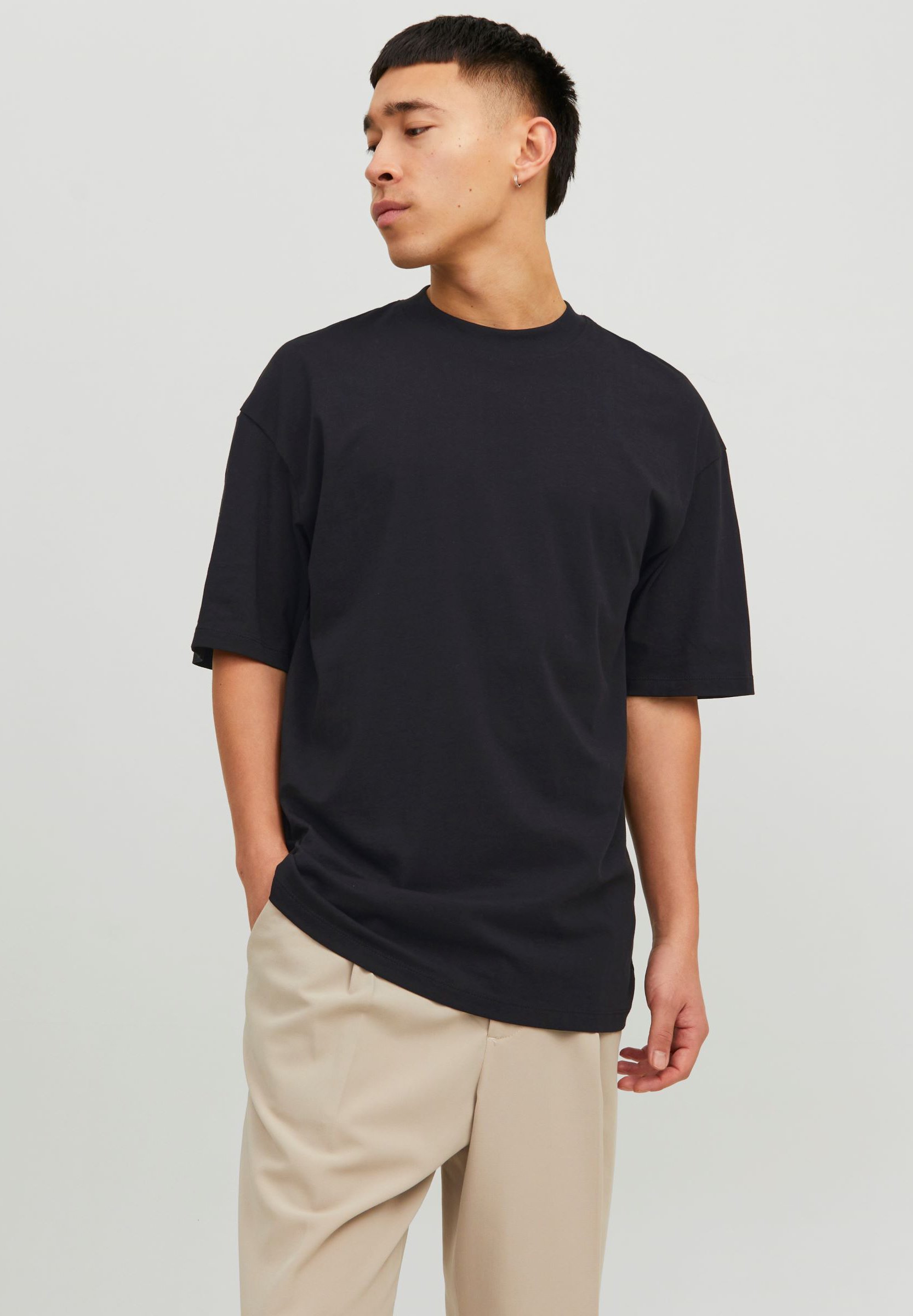 Jack &Jones JJETIMO TEE - Basic T-shirt - black
