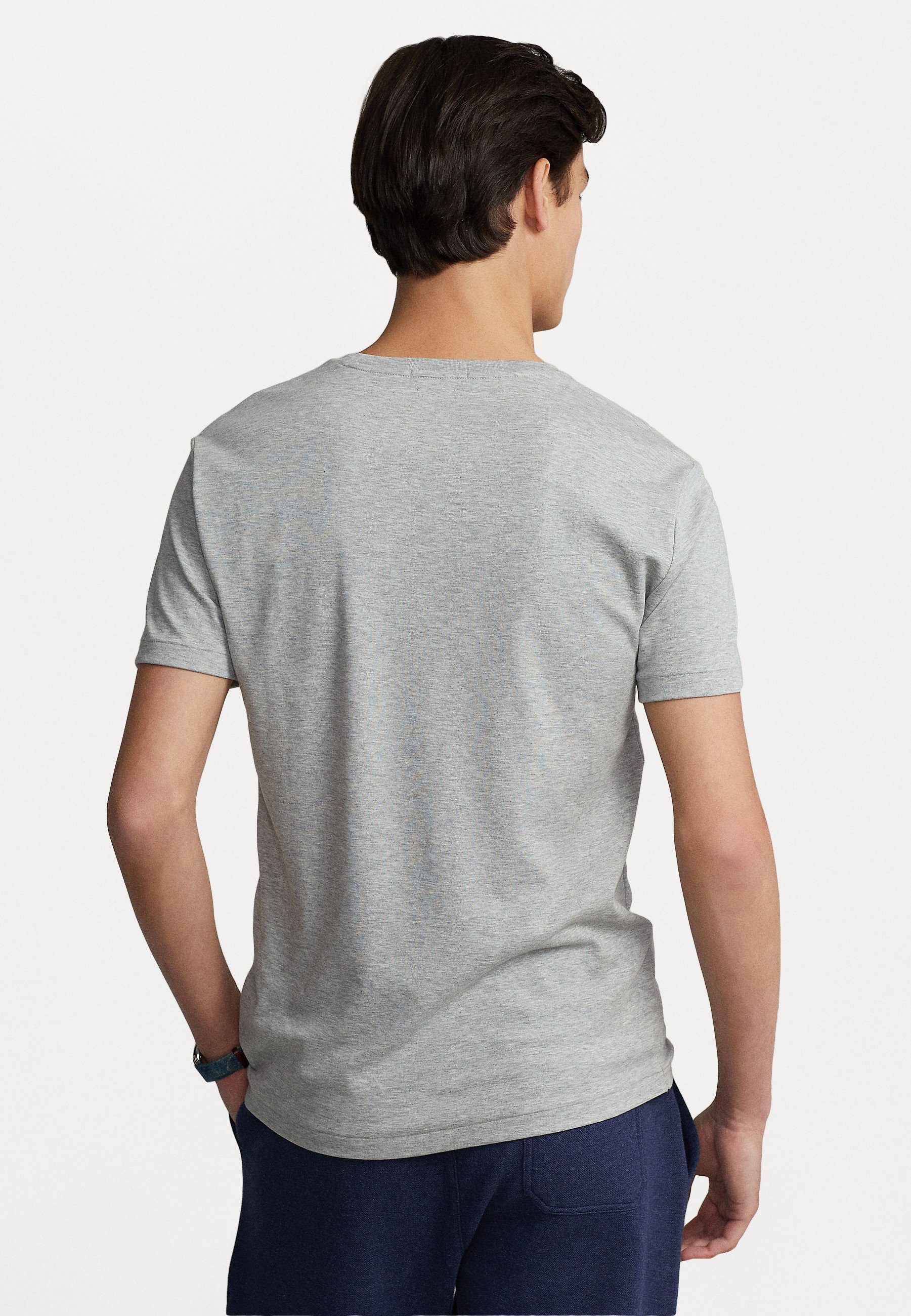 Polo Ralph Lauren SHORT SLEEVE - Basic T-shirt - andover heather/grey