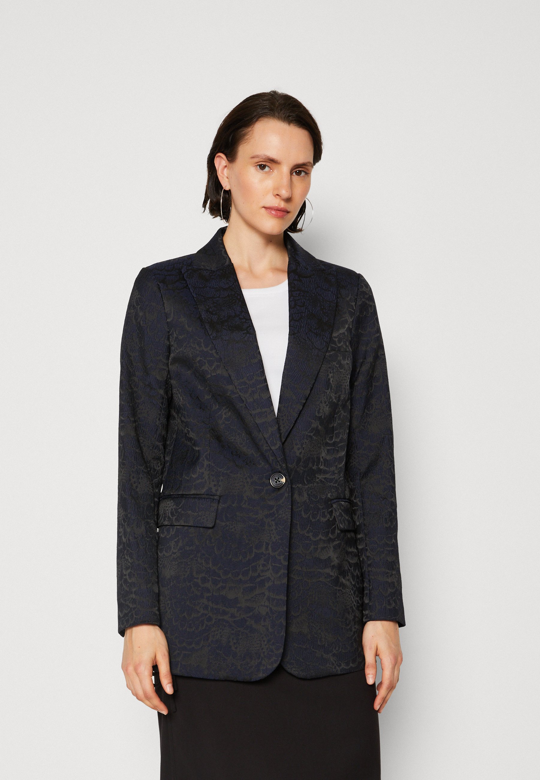 Scotch & Soda SINGLE BREASTED - Short coat - dark blue