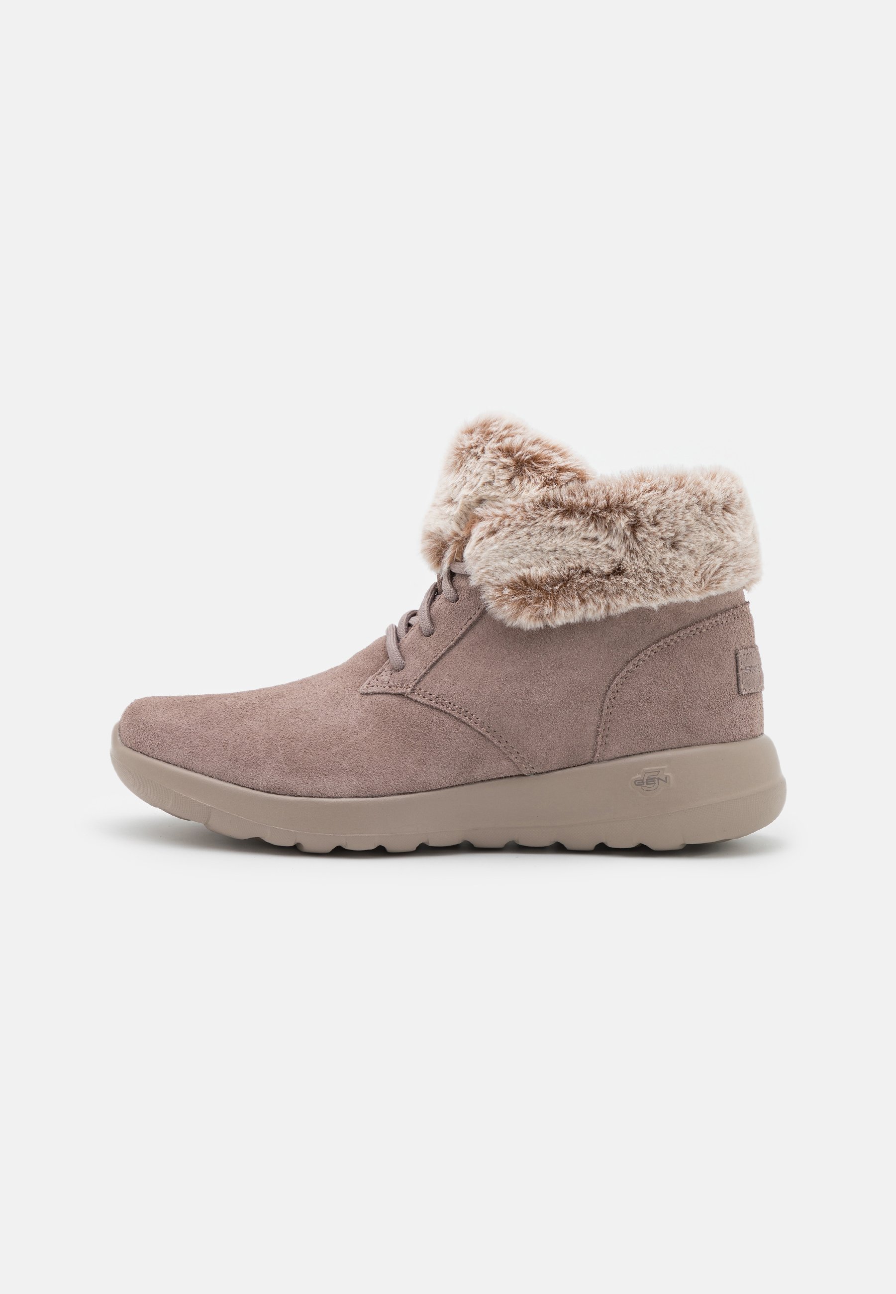 Skechers ON THE GO JOY - Lace-up ankle boots - grey