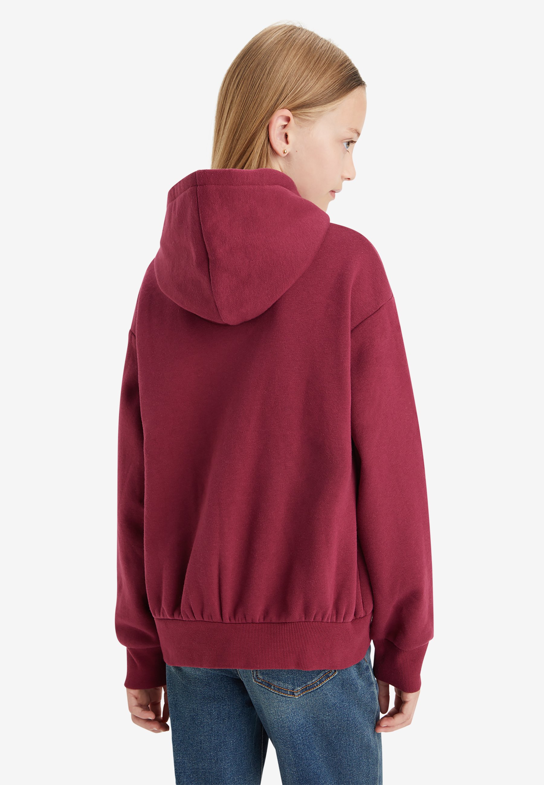 Levi's® POSTER LOGO HOODIE - Sweatshirt - rhododendron/bordeaux