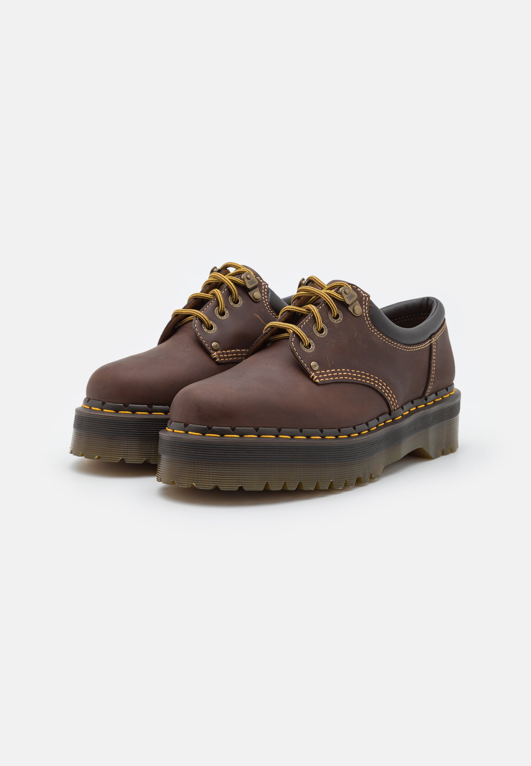 Dr. Martens 8053 QUAD I ARC UNISEX - Lace-ups - dark brown/dark brown