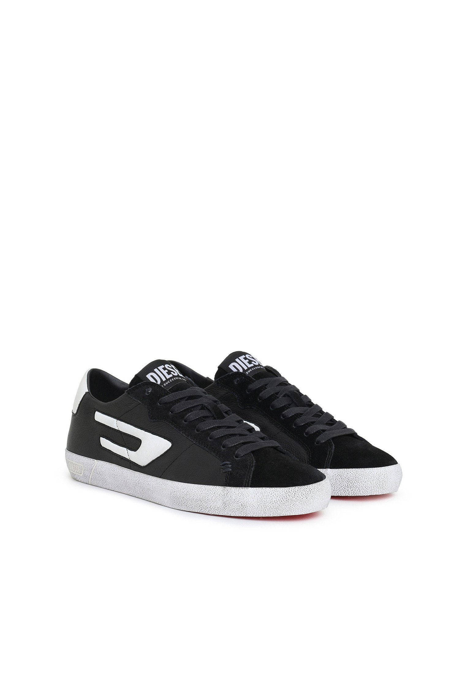 Diesel Trainers - black white/black