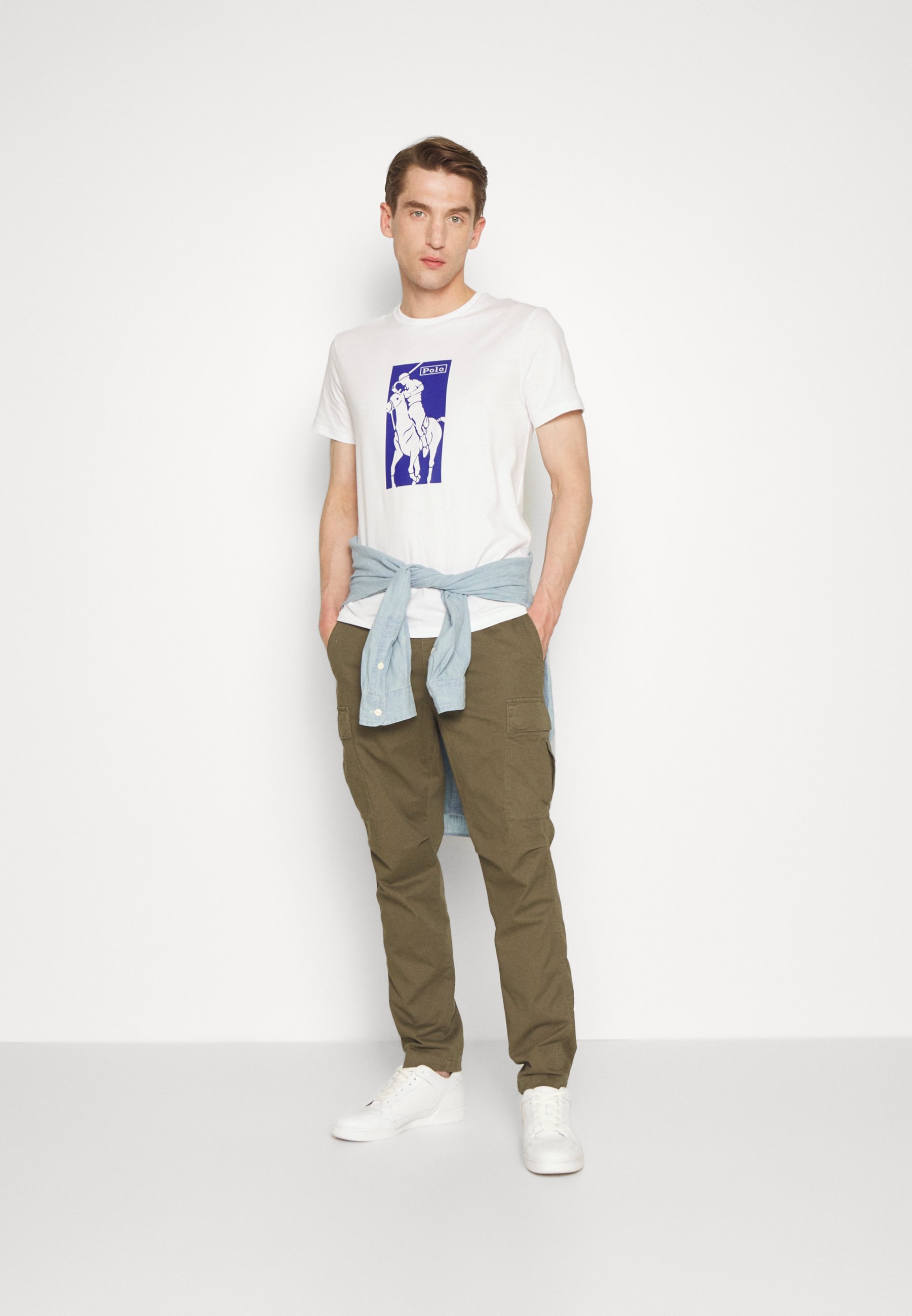 Polo Ralph Lauren SHORT SLEEVE - Print T-shirt - white