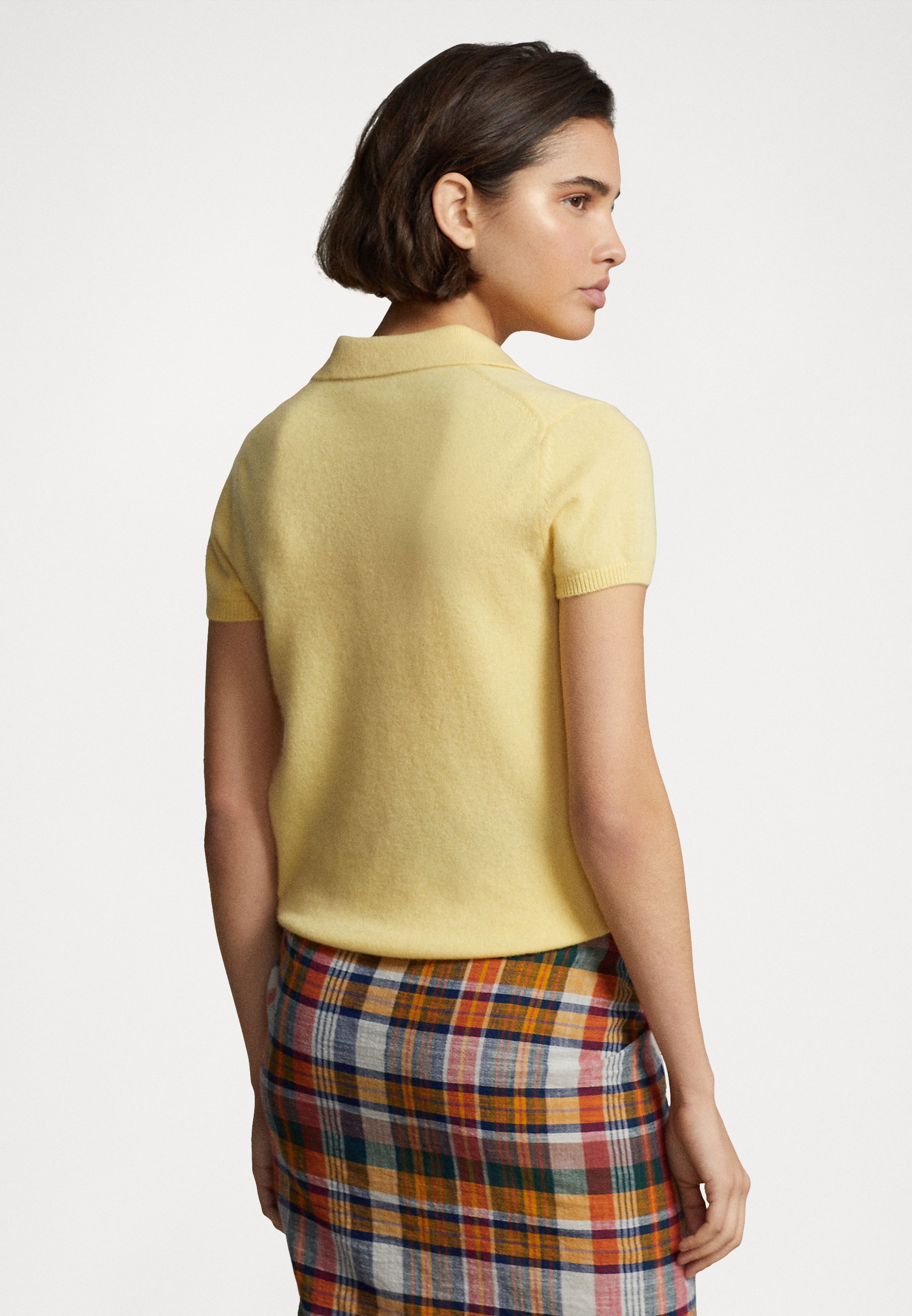 Polo Ralph Lauren CASH SHORT SLEEVE - Polo shirt - fall yellow/yellow