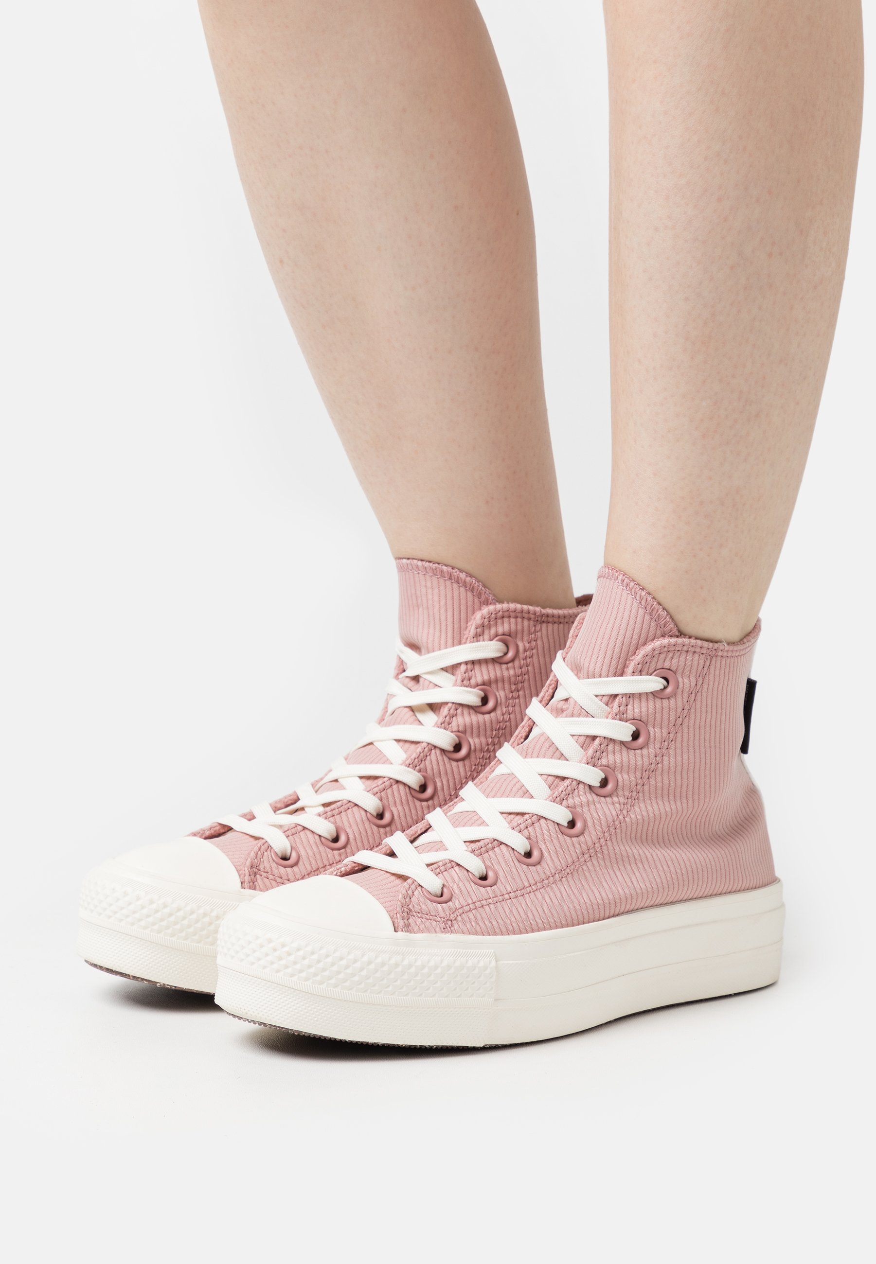Converse CHUCK TAYLOR ALL STAR LIFT PLATFORM COUNTER CLIMATE - High-top trainers - night flamingo/mottled pink