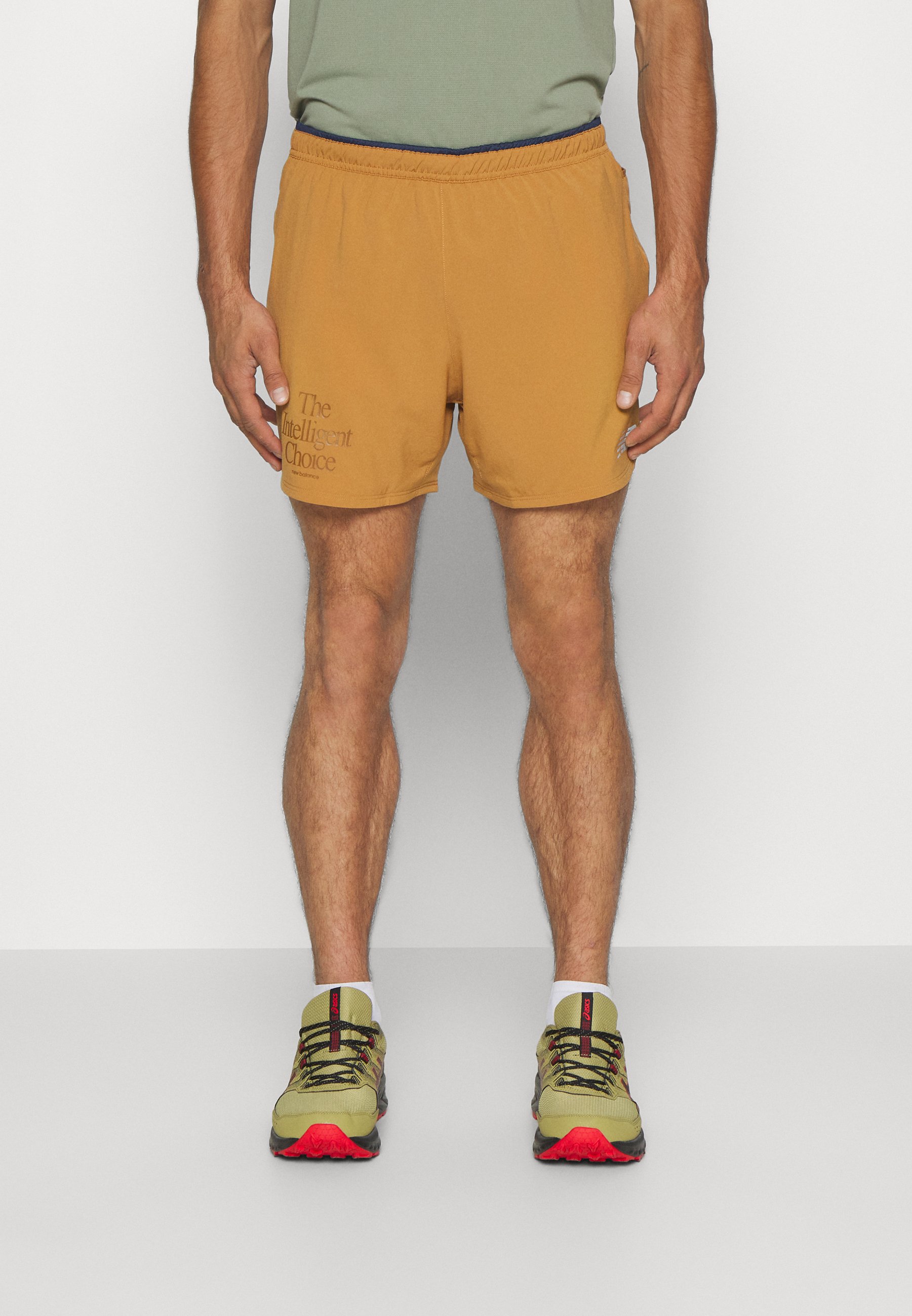 NB GRAPHIC IMPACT RUN - Sports shorts - tobacco/brown