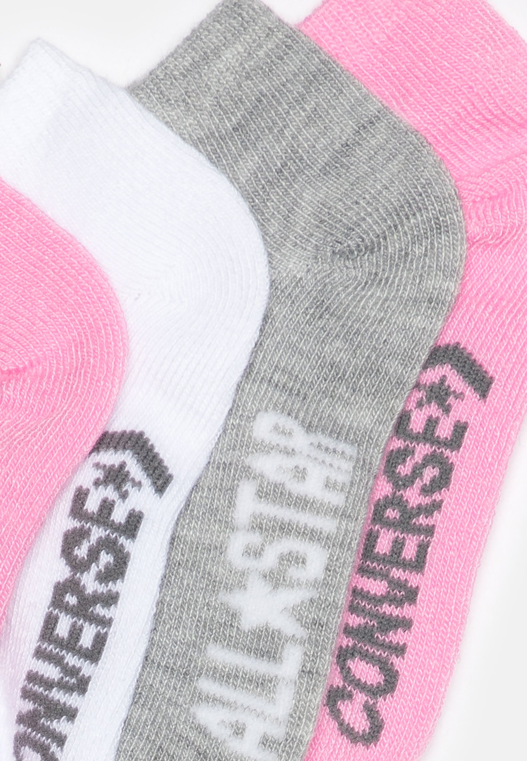 Converse WORDMARK NO SHOW UNISEX 6 PACK  - Socks - converse pink/pink