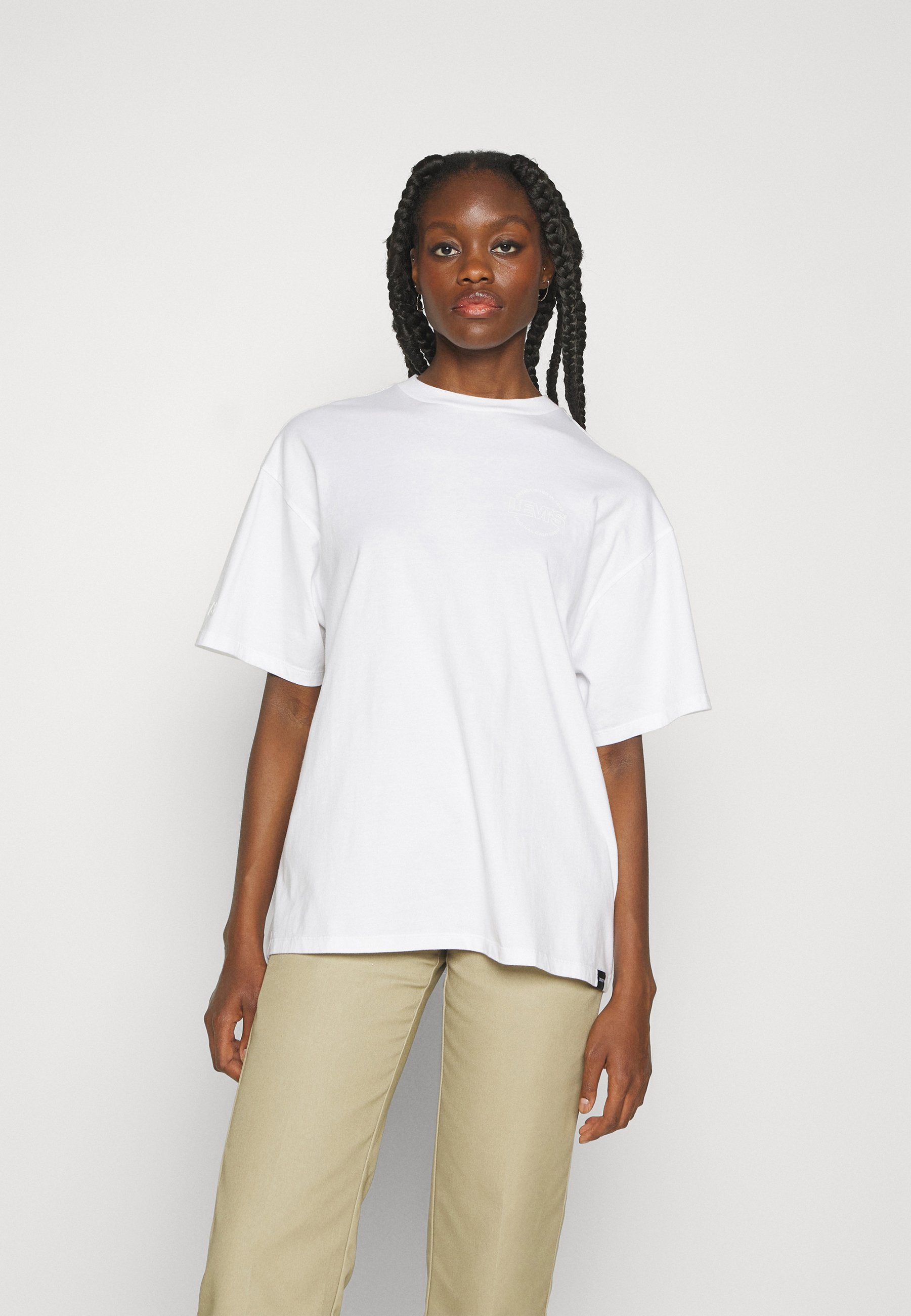 Levi's® GRAPHIC SHORT STACK TEE - Basic T-shirt - white