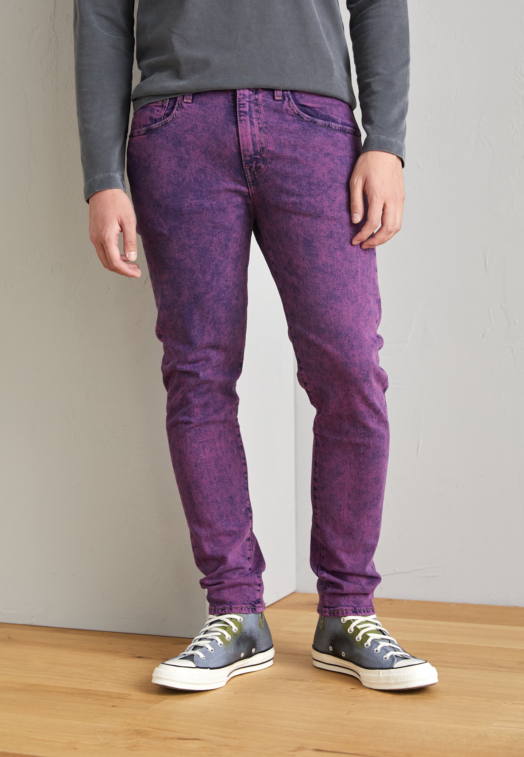 Levi's® 512™ SLIM TAPER - Jeans Tapered Fit - louder than words od/lilac
