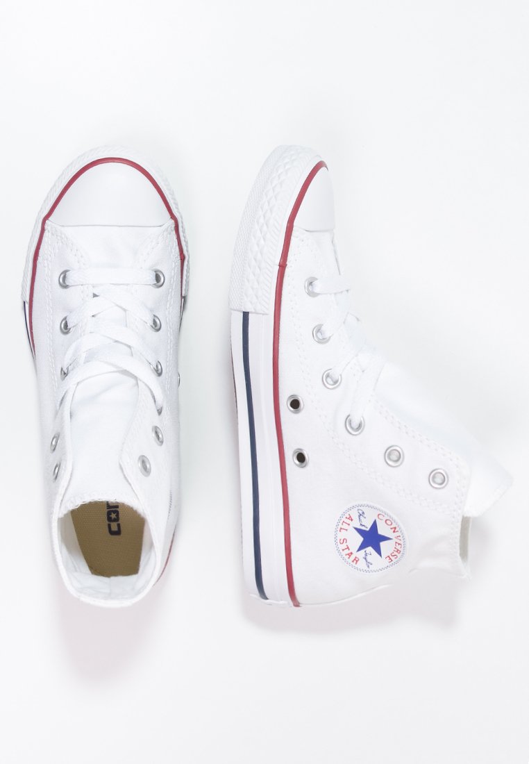 Converse CHUCK TAYLOR ALL STAR  - High-top trainers - optical white/white