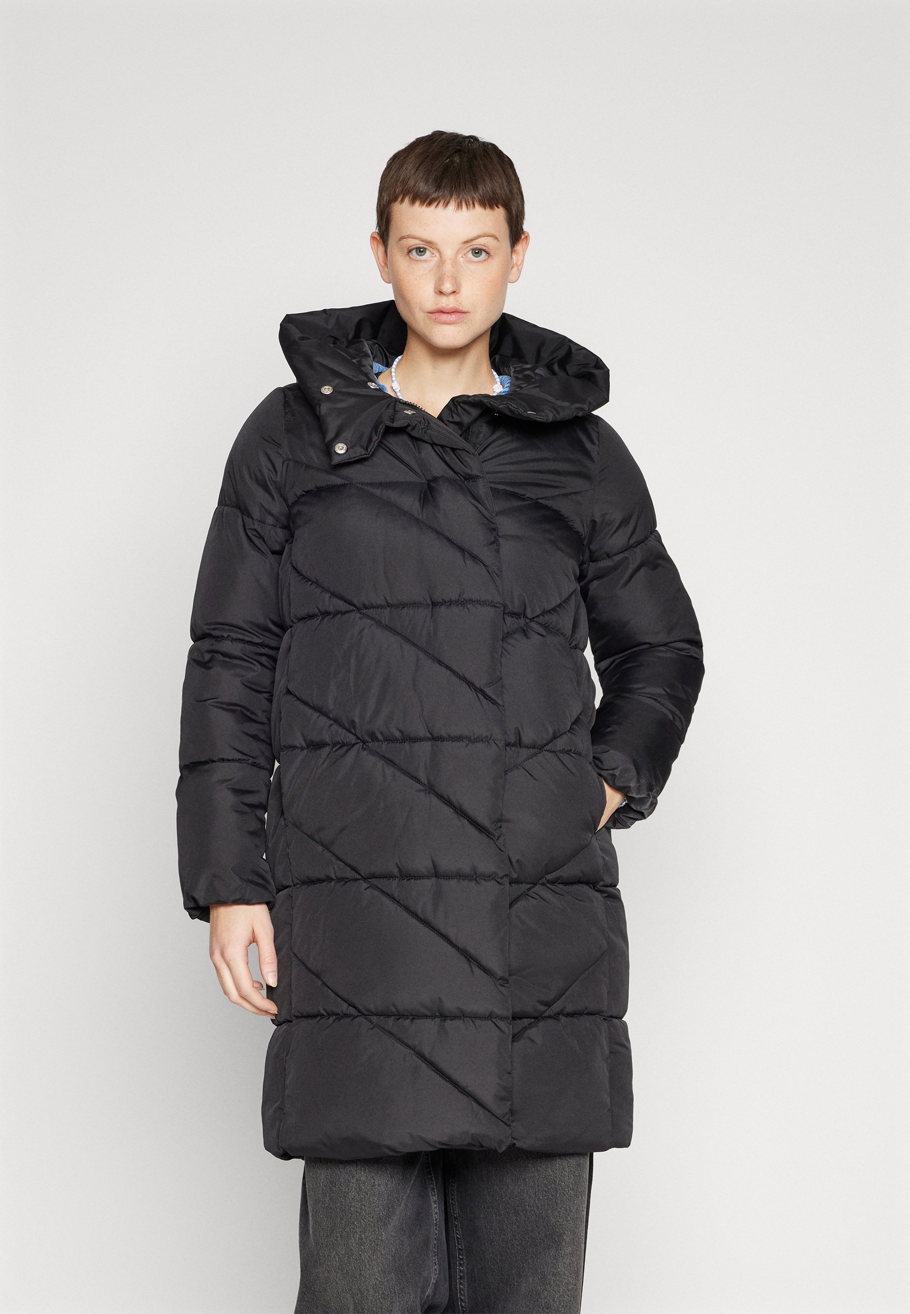 Vero Moda VMLIGASOFIE COAT - Winter coat - black