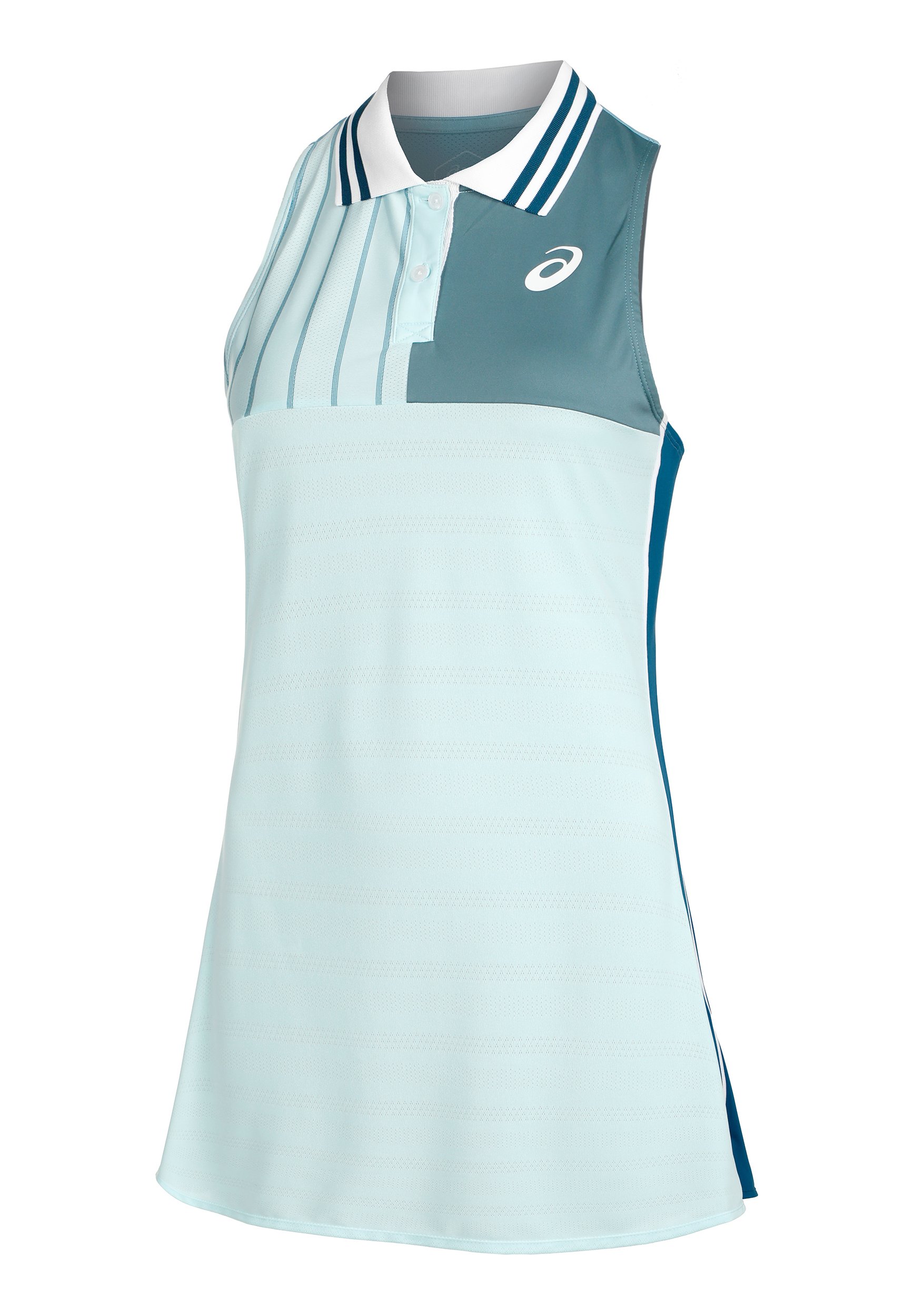 ASICS MATCH - Sports dress - aquamarine/blue