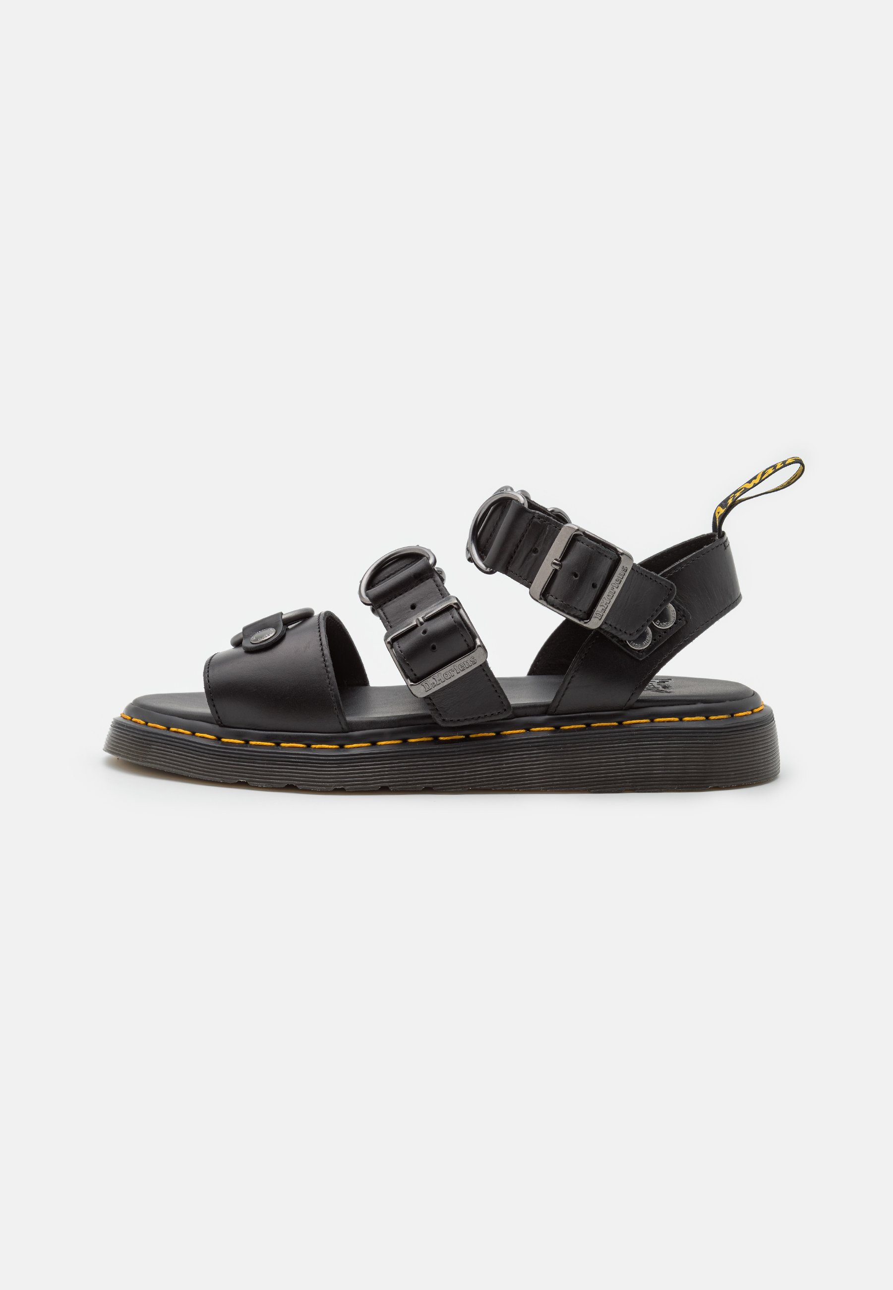 Dr. Martens GRYPHON ALT - Sandals - black buttero/black