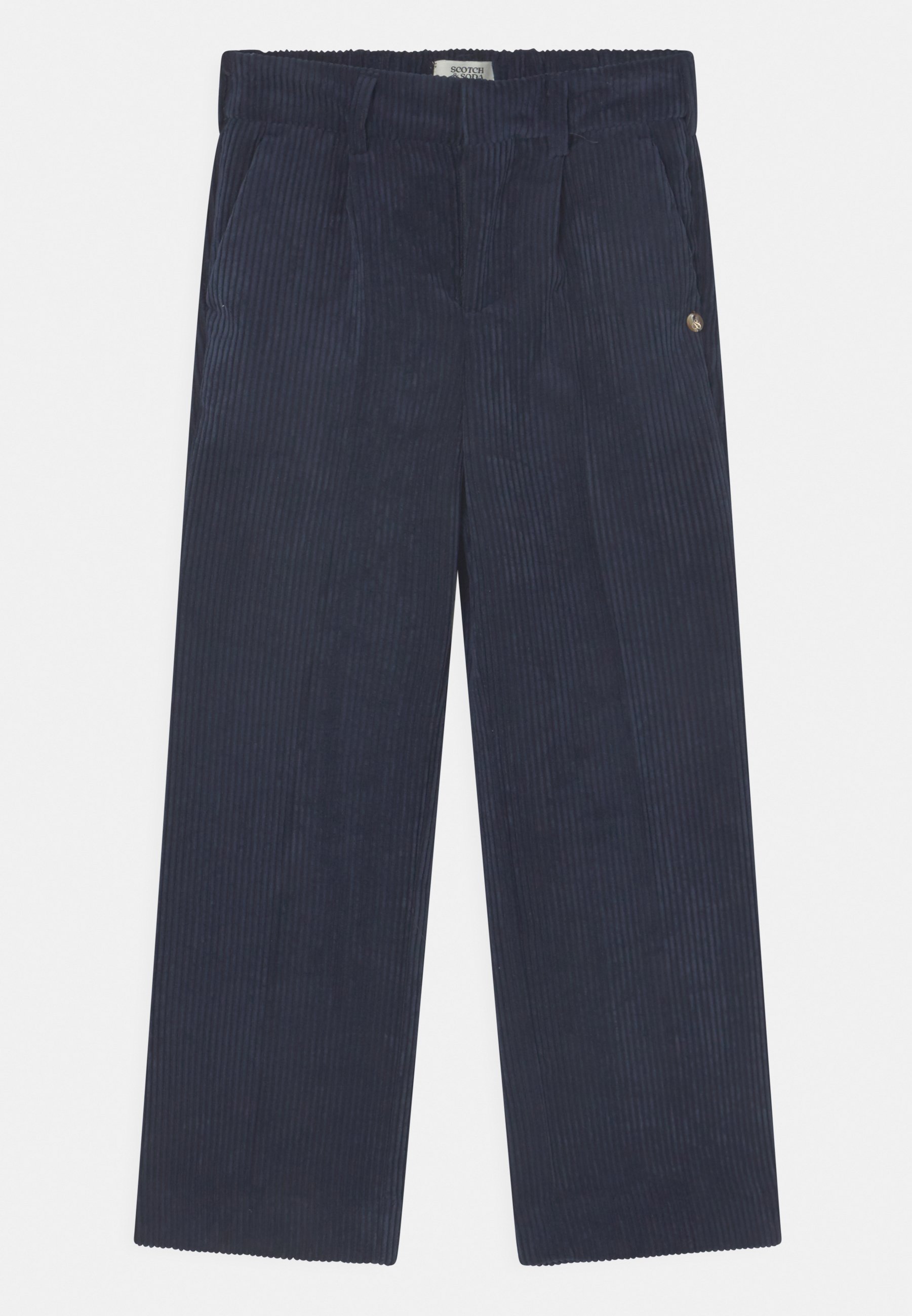 Scotch & Soda WIDE-LEG HIGH-RISE PANTS - Trousers - night/blue